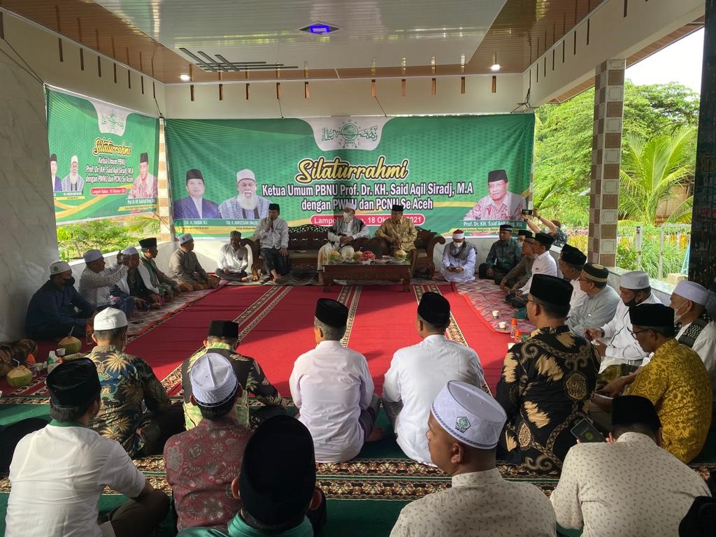 PWNU Aceh bersama PCNU kabupaten/kota di Aceh siap mendukung KH Said Aqil Siradj kembali menjadi balon Ketua Umum PBNU.