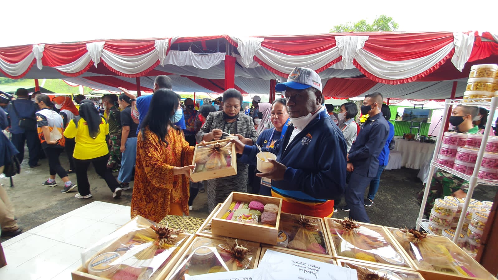 Pembukaan Pusat Kuliner Papua dan kehadiran Sagolicious