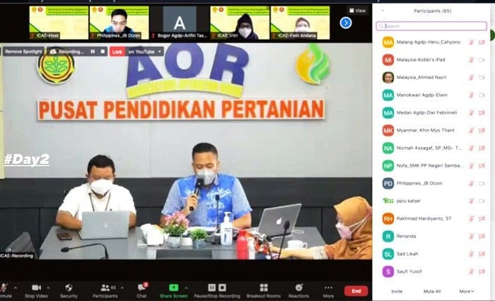 Keterlibatan tiga petani milenial Indonesia bukti komitmen Kementan mendukung pembangunan pertanian