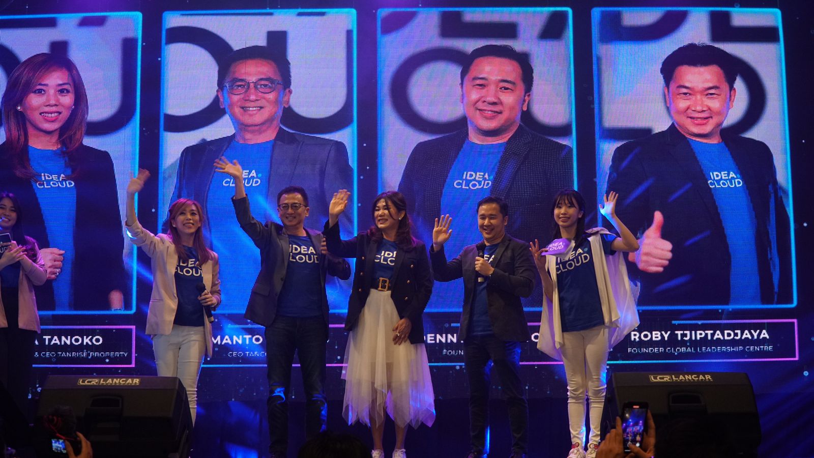 Para Founder IdeaCloud memberikan inspirasi untuk melahirkan para entrepreneur Indonesia yang maju.