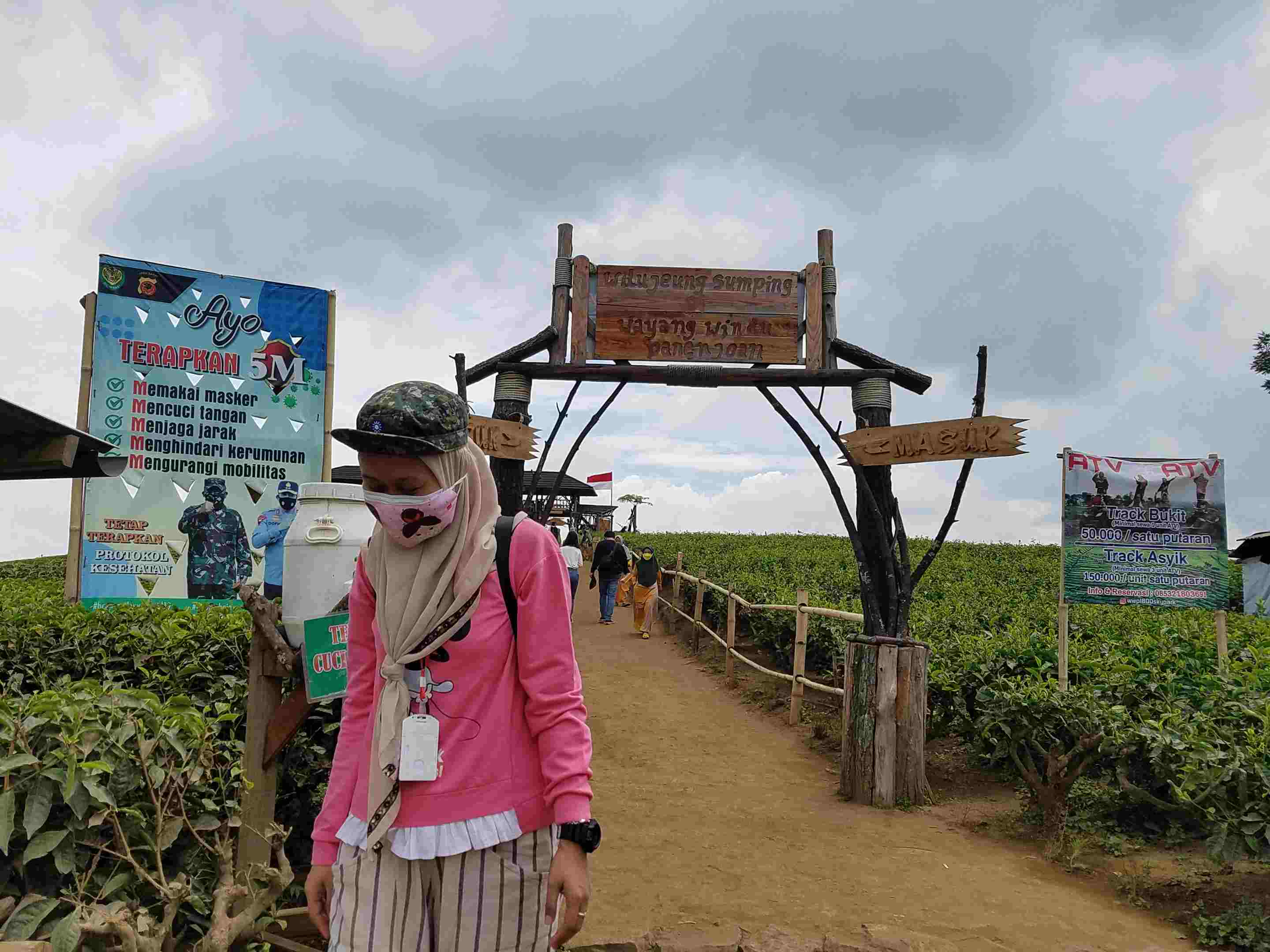 Suasana di area perkebunan milik PTPN VIII. Holding perkebunan nusantara menerapkan GCG.