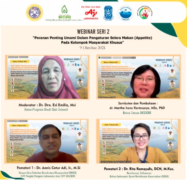 Webinar Event dengan tema 