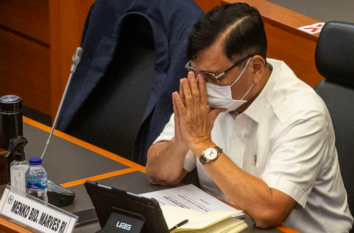 Menko Marves Luhut Binsar Pandjaitan