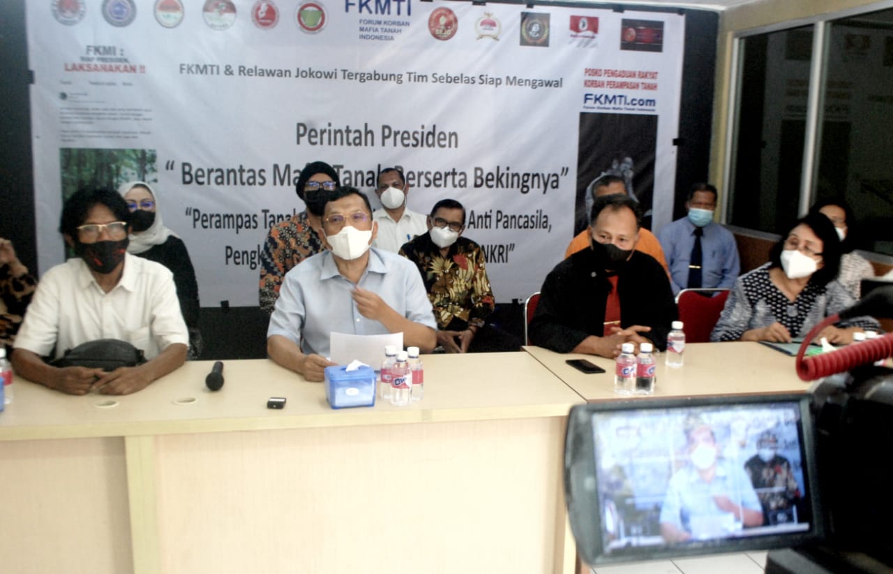 FKMTI: Komitmen Jokowi Berantas Mafia Tanah Tak Disokong Bawahannya