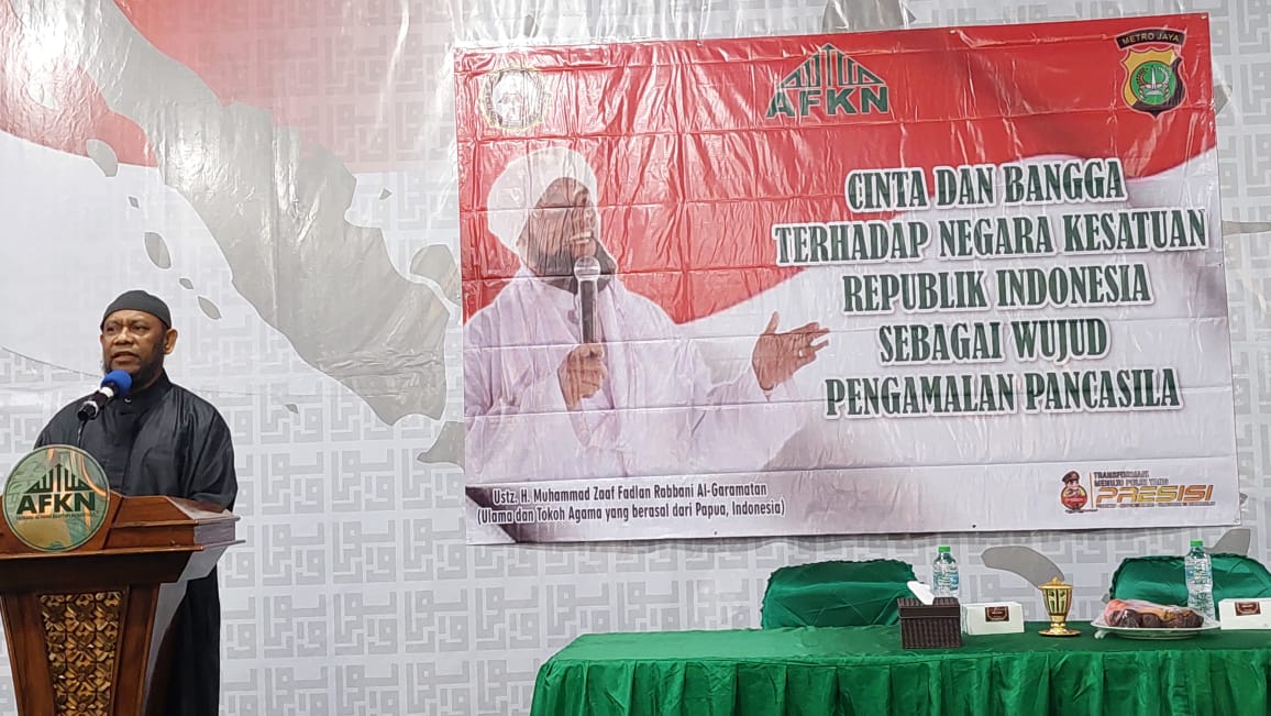 Pengasuh Pondok Pesantren H. Muhammad Zaaf Fadlan Rabbani Al Garamatan