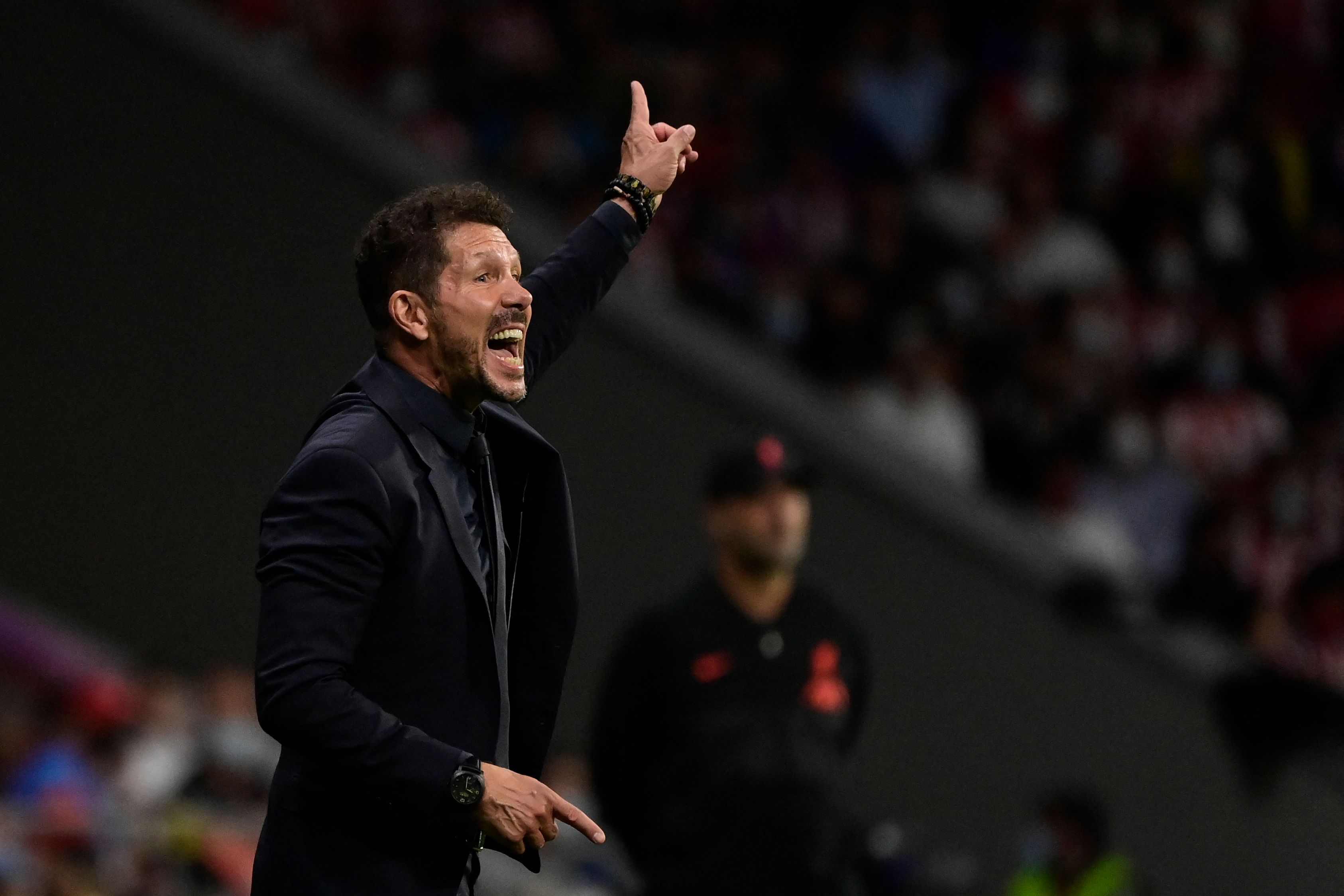 Pelatih Atletico Madrid Diego Simeone 