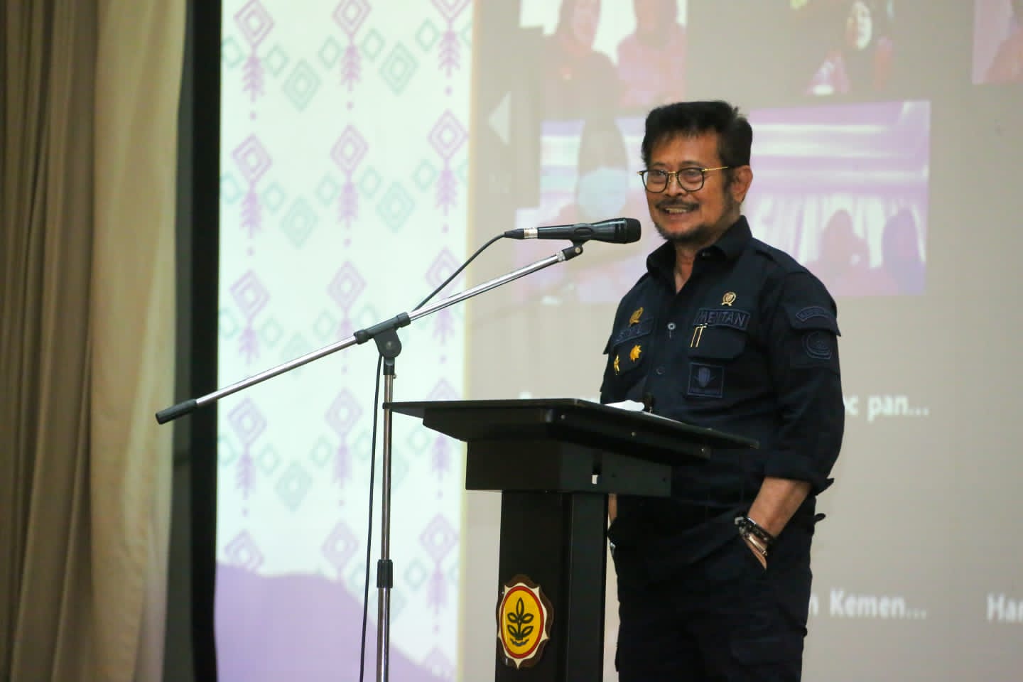 Jokowi Tunjuk Mentan SYL sebagai Ad Interim Menteri LHK