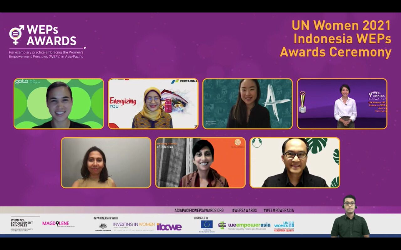 ANTIDISKRIMINASI PEREMPUAN: PPPA Bintang Puspayoga menghadiri acara Penganugerahan Penghargaan Prinsip Pemberdayaan Perempuan (WEPs)