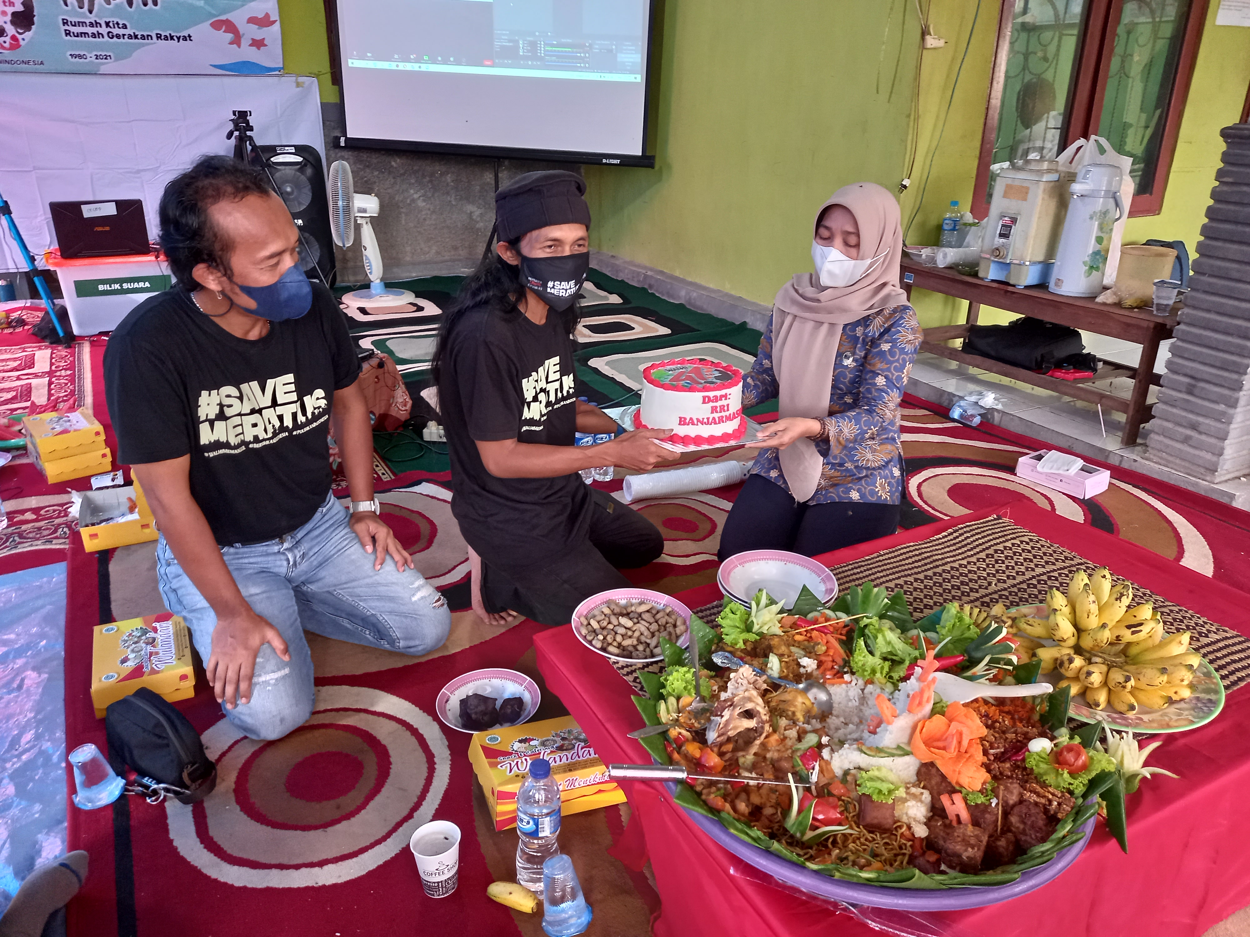 Perayaan HUT ke-41 Walhi di Kalsel