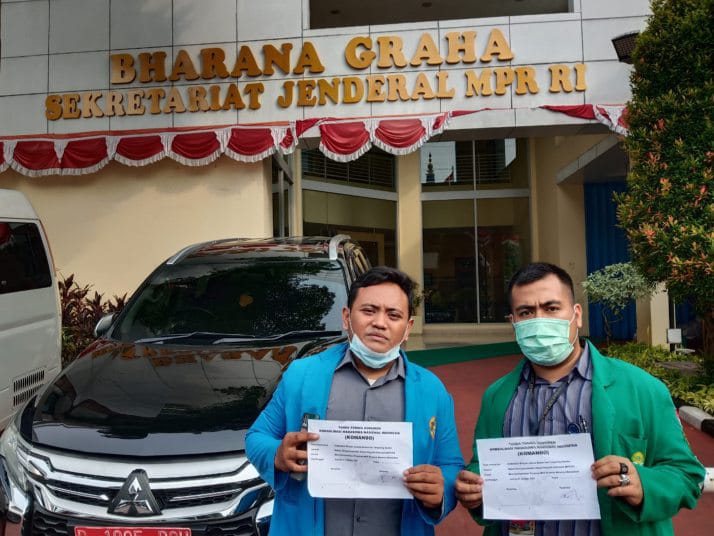 Mahasiswa Desak MPR Fokus Menata Hukum Berdasarkan Pancasila