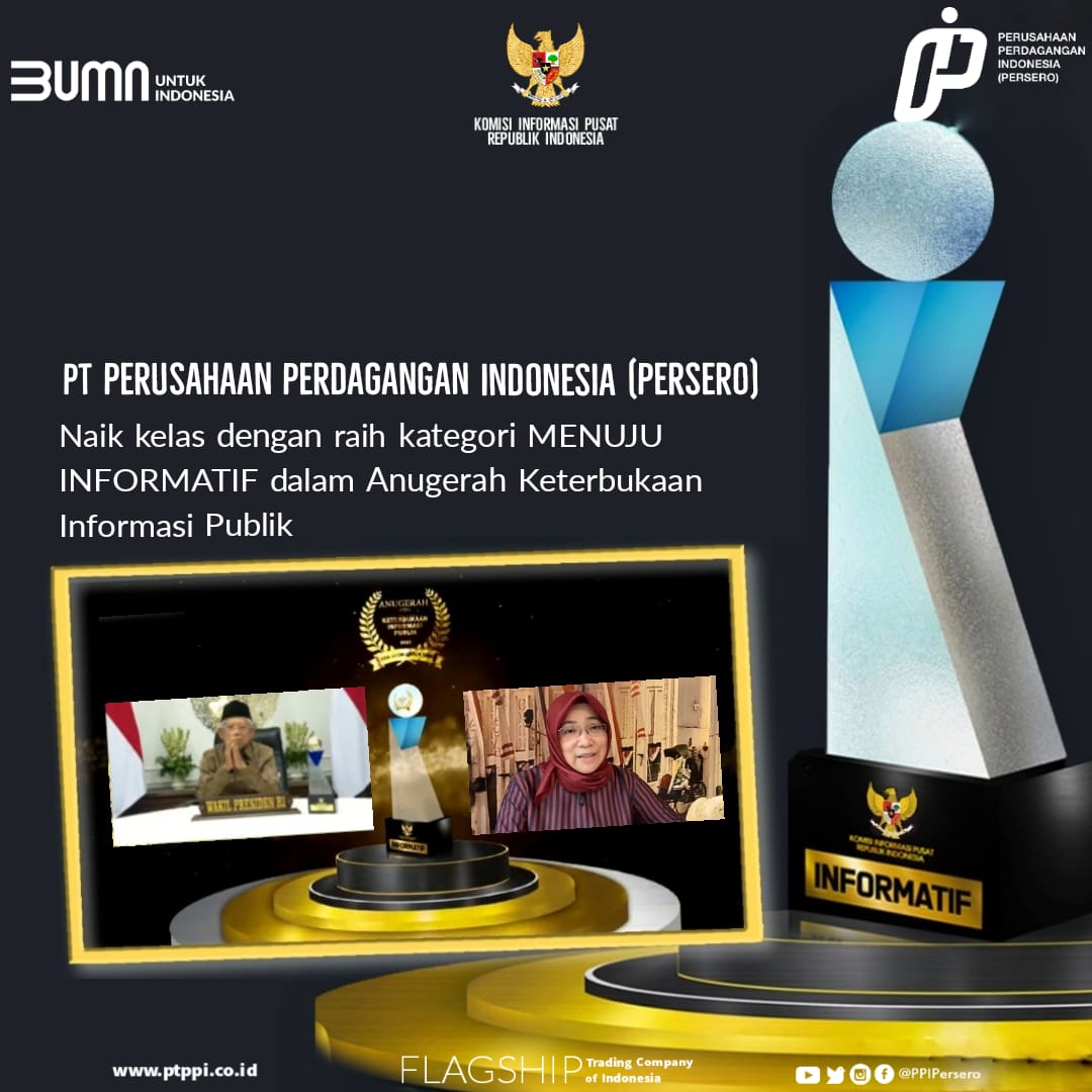 PPI Naik Kelas dalam Anugerah Keterbukaan Informasi Publik