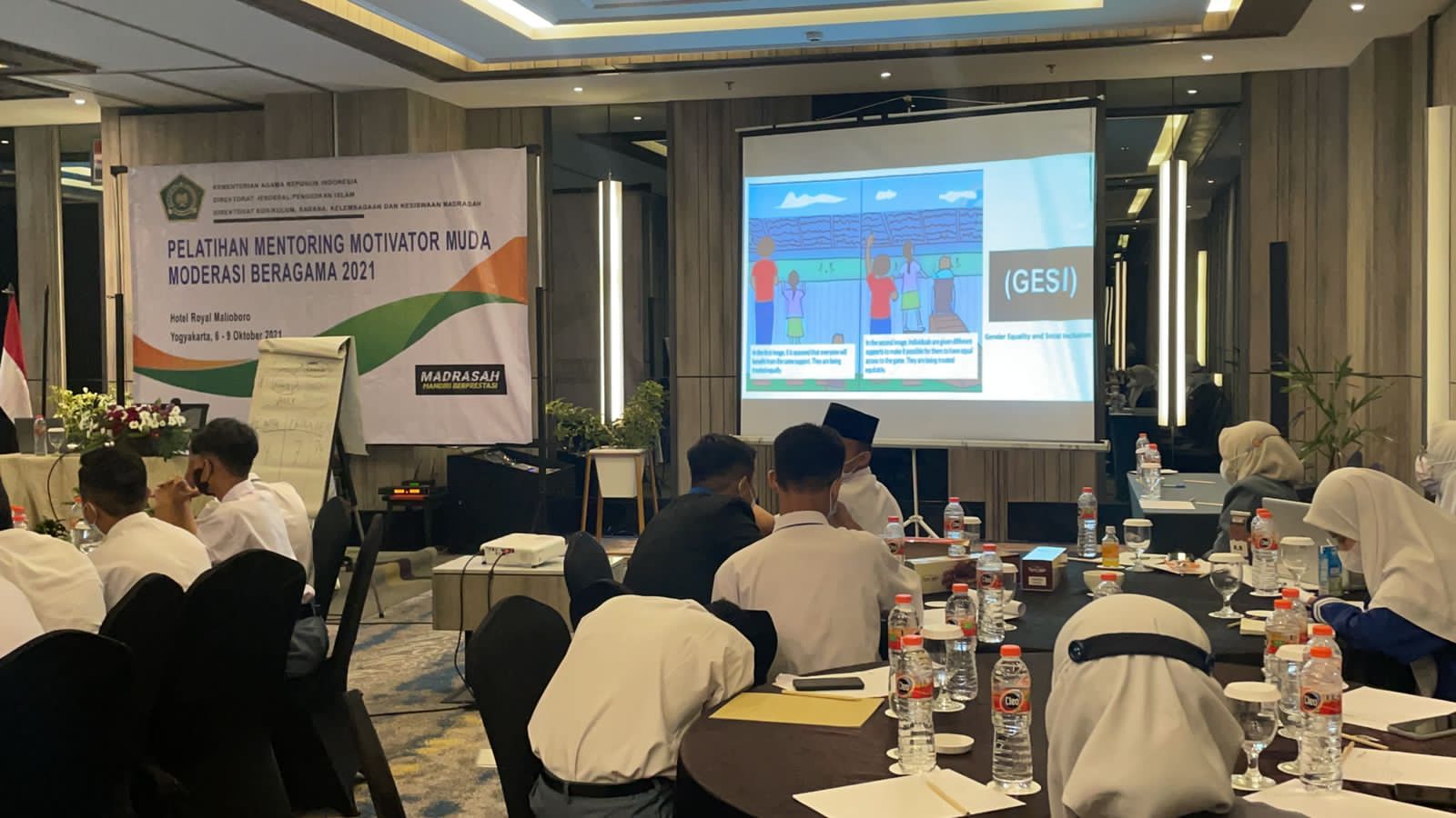 Pelatihan bagi pelajar untuk jadi duta moderasi beragama