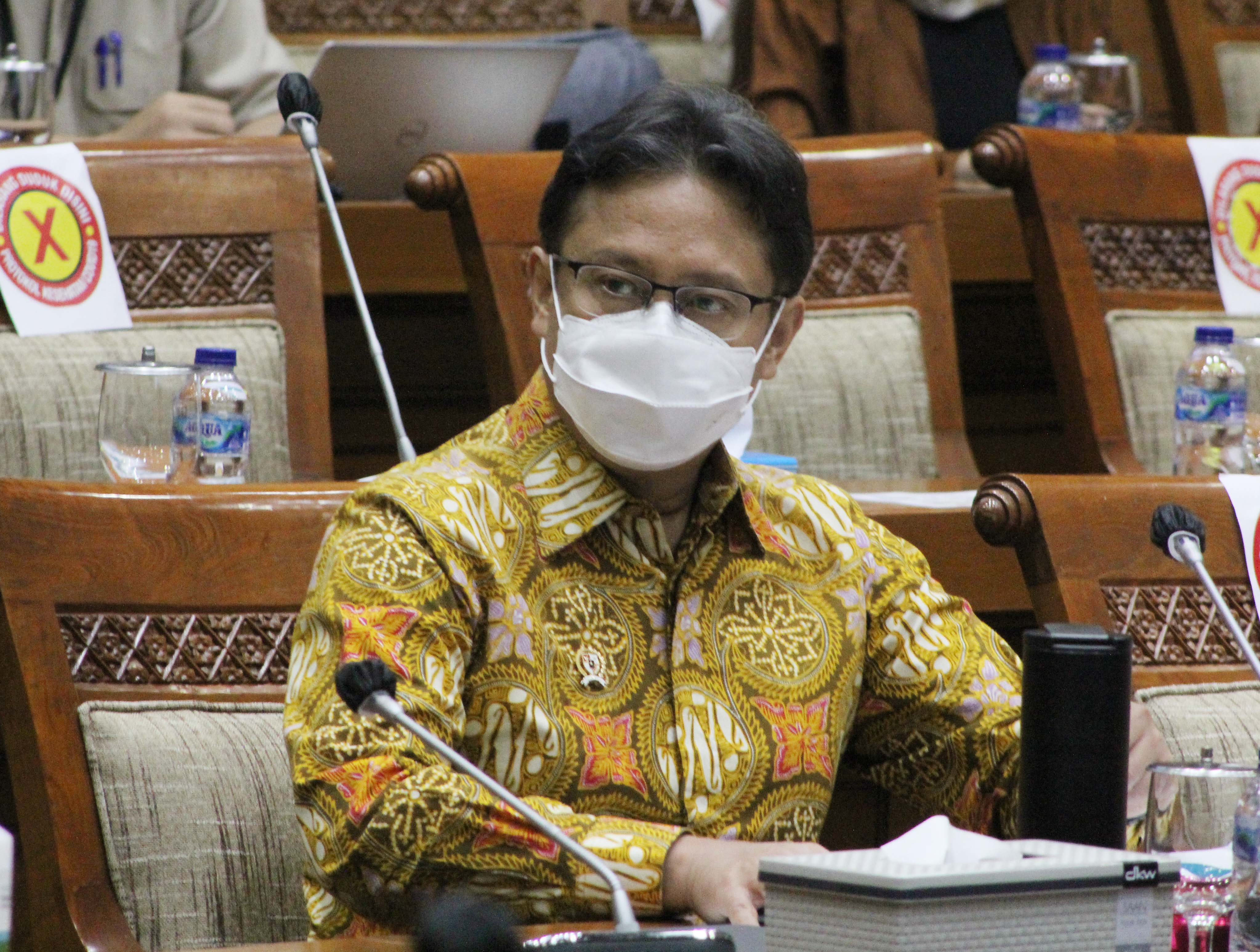 Menteri Kesehatan Budi Gunadi Sadikin.