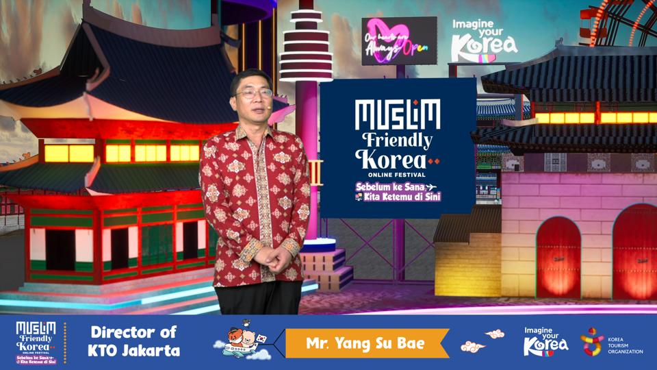 Gelaran Muslim Friendly Korea Online Festival (MFKF) secara daring selama tiga hari pada 29-31 Oktober 2021.