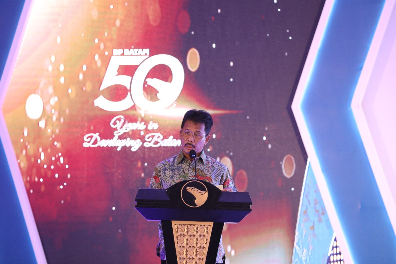 Kepala BP Batam, Muhammad Rudi mengatakan capaian 50 tahun BP Batam dalam membangun Batam tentu tidak dapat lepas dari peran pelaku usaha.