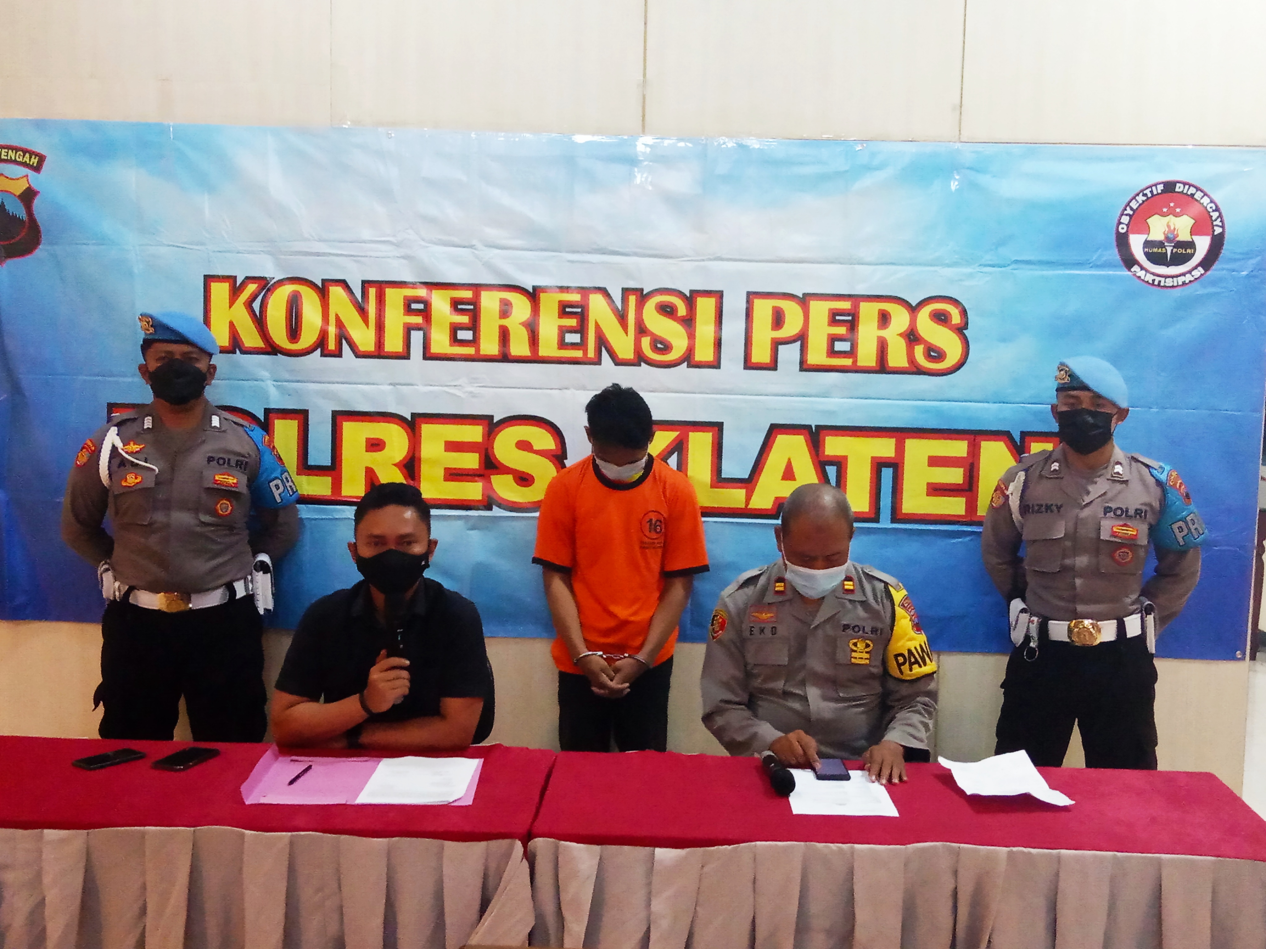 Curi Kotak Infak Masjid, Mahfudin Ditangkap Polres Klaten