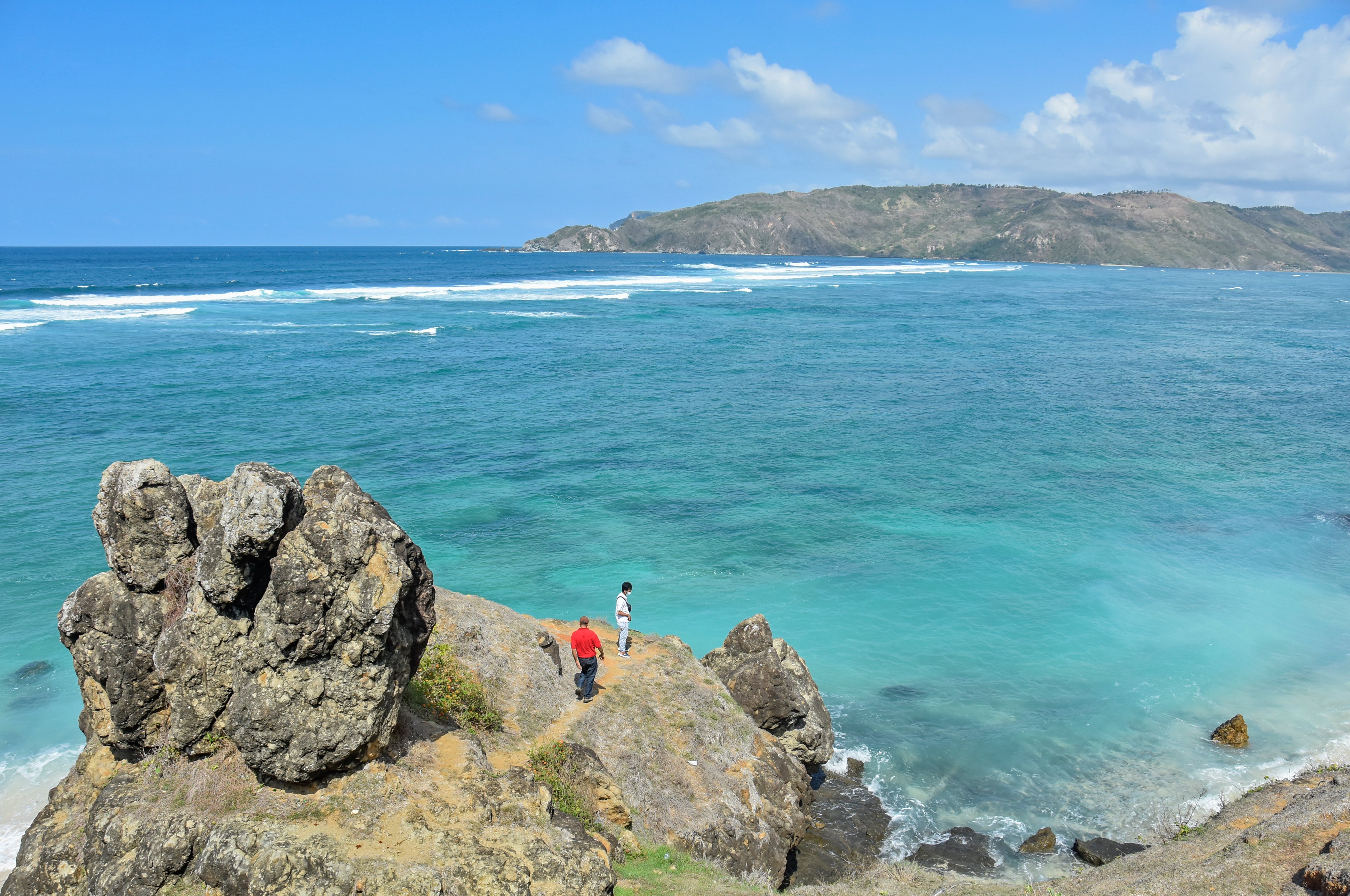 Kawasan Pantai Seger di KEK Mandalika Nusa Tenggara Barat