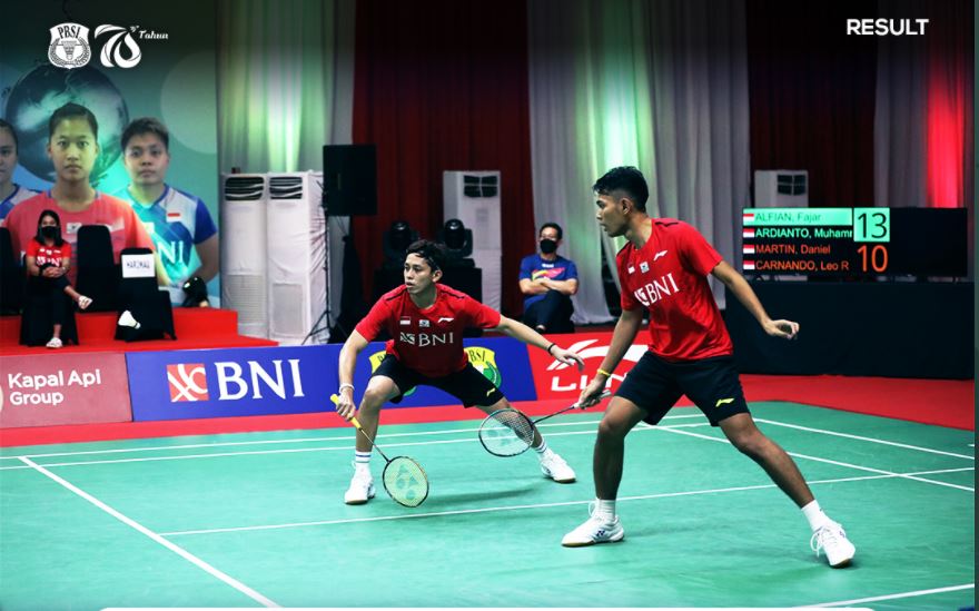 Ganda putra Fajar Alfian/Muhammad Rian Ardianto