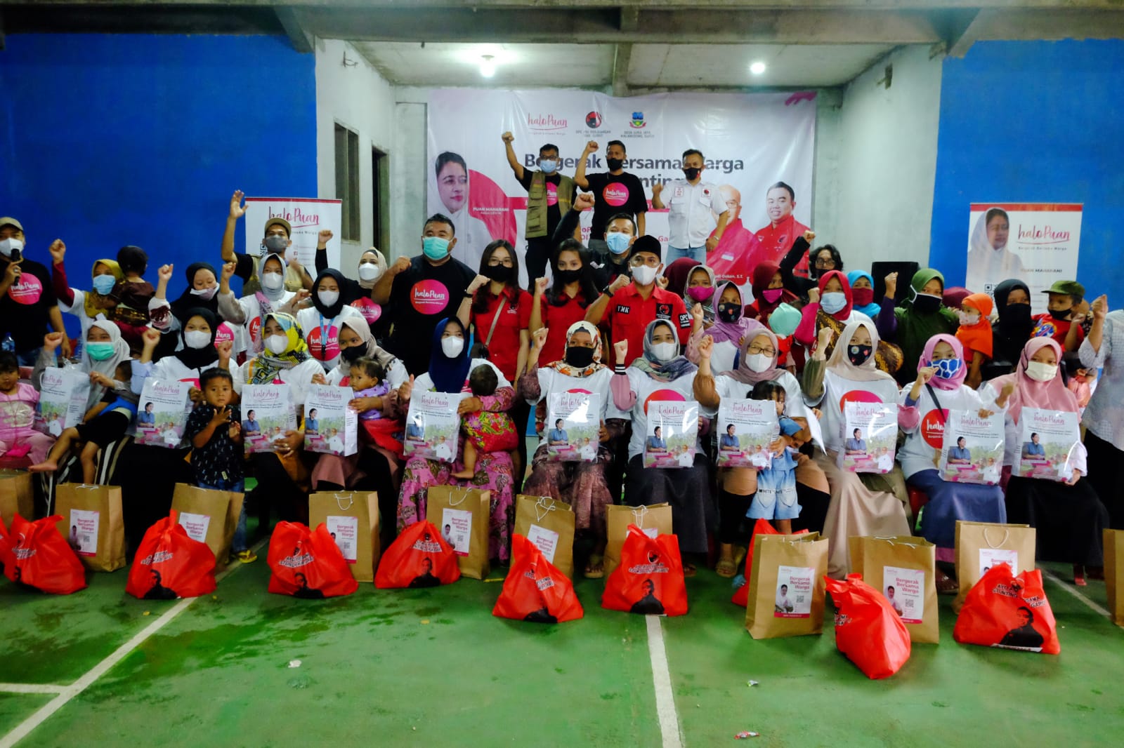 Gerakan Melawan Stunting kali ini digelar di Desa Sukajaya, Kecamatan Malangbong, Kabupaten Garut, Jawa Barat.