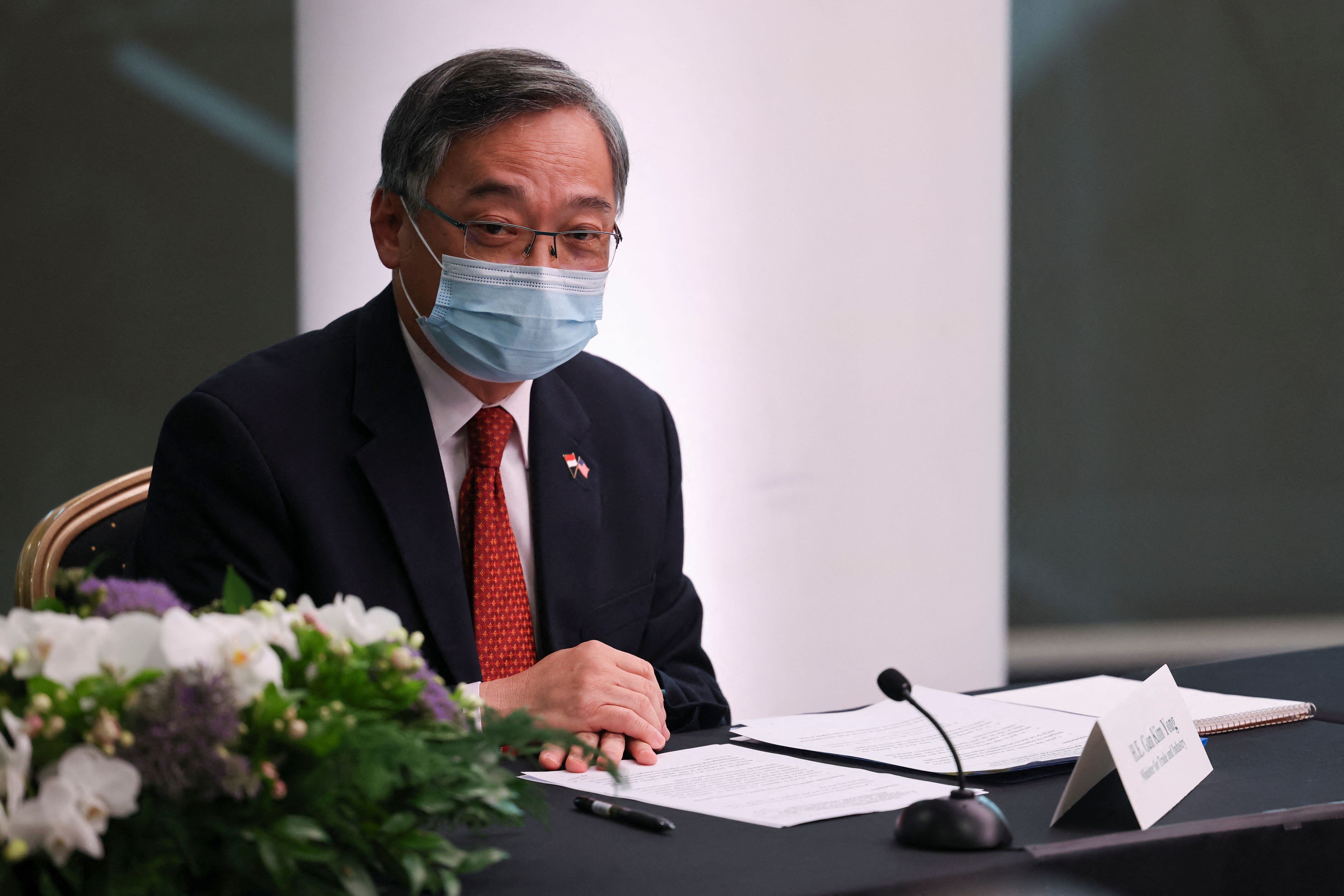 Menteri Perdagangan Singapura Gan Kim Yong.