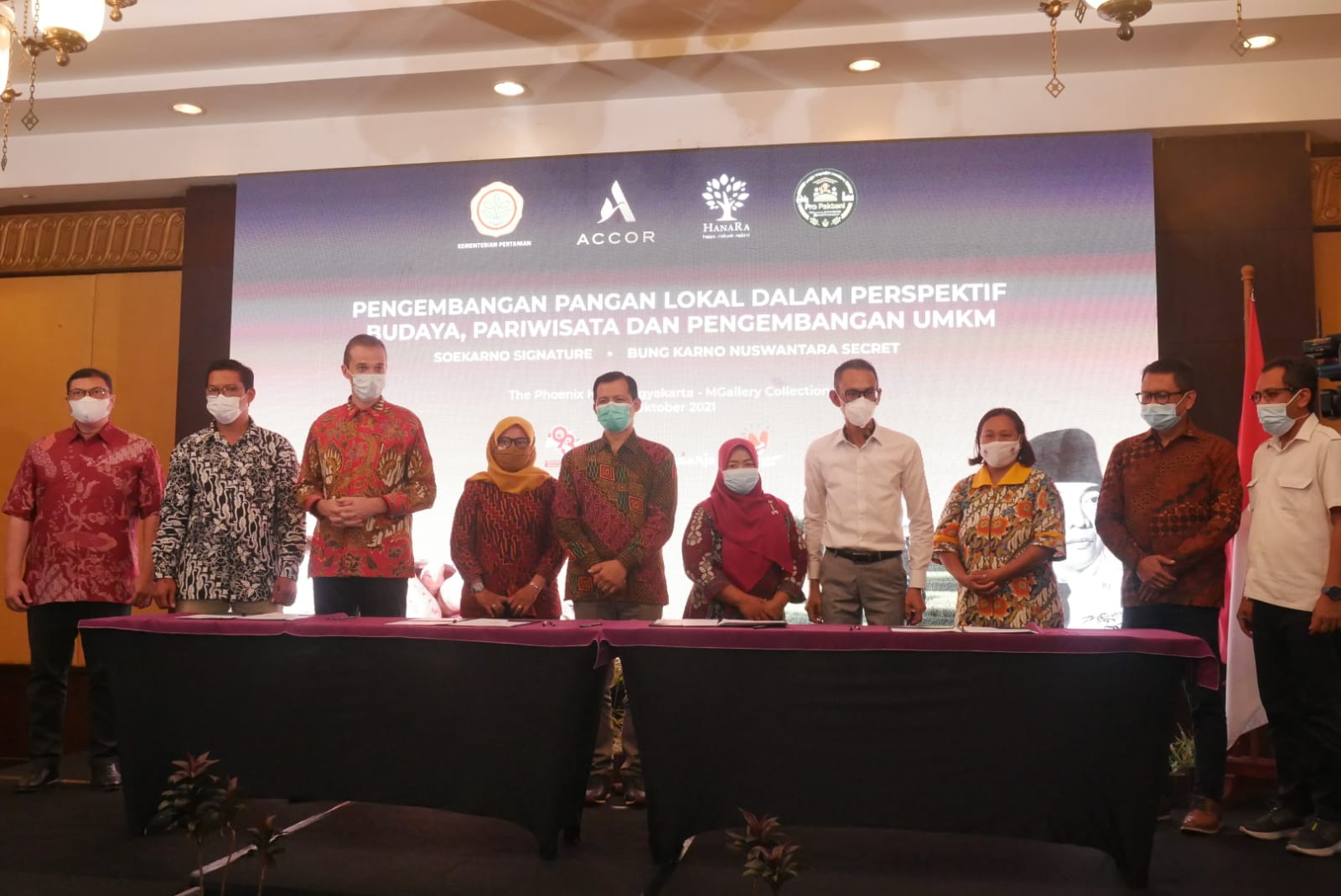 Program Bung Karno Nuswantara Secret di Phoenix Hotel Accor Yogyakarta.