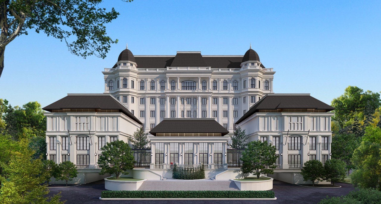 Ilustrasi maket gedung TIPI.