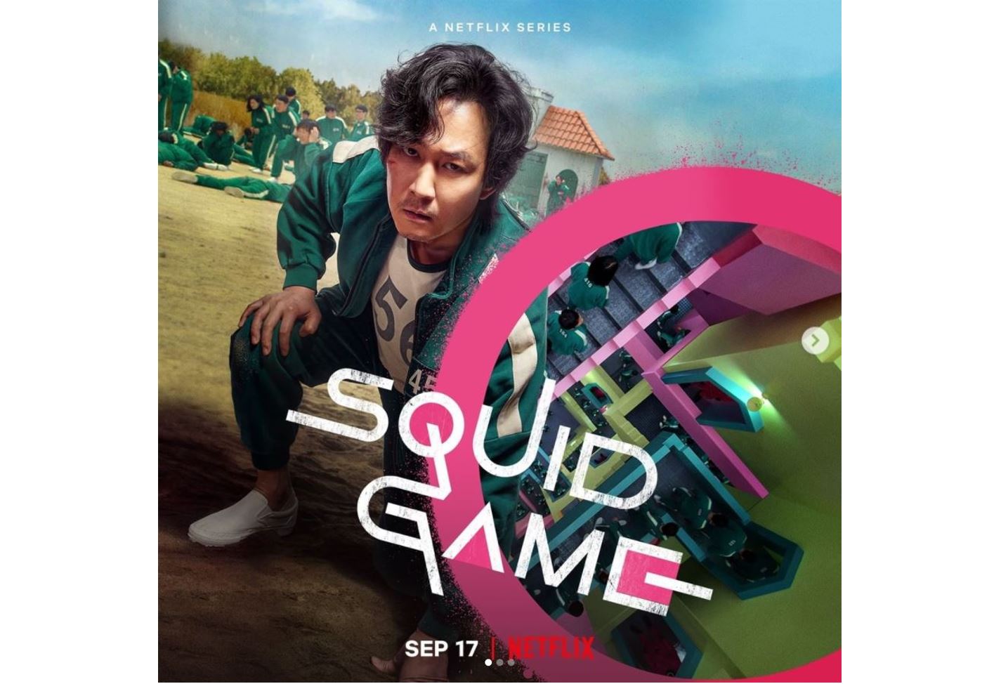 Poster serial Squid Game