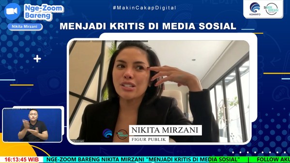 Berkolaborasi dengan Selebriti dan Influencer, Kemenkominfo Tingkatkan Kampanye Berpikir Kritis di Era Digital.