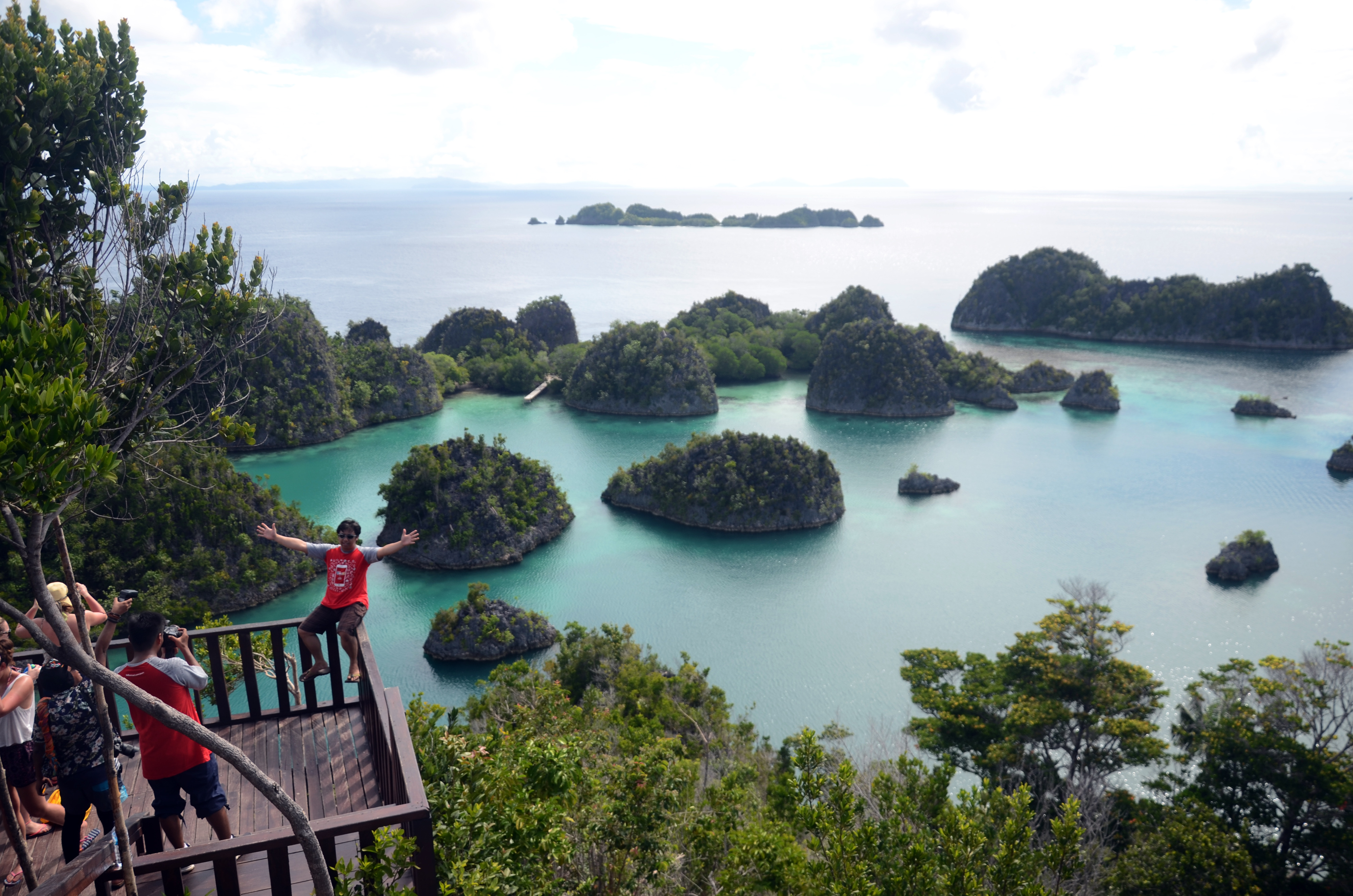 Puncak Piaynemo Island, Kabupaten Raja Ampat, Papua Barat.