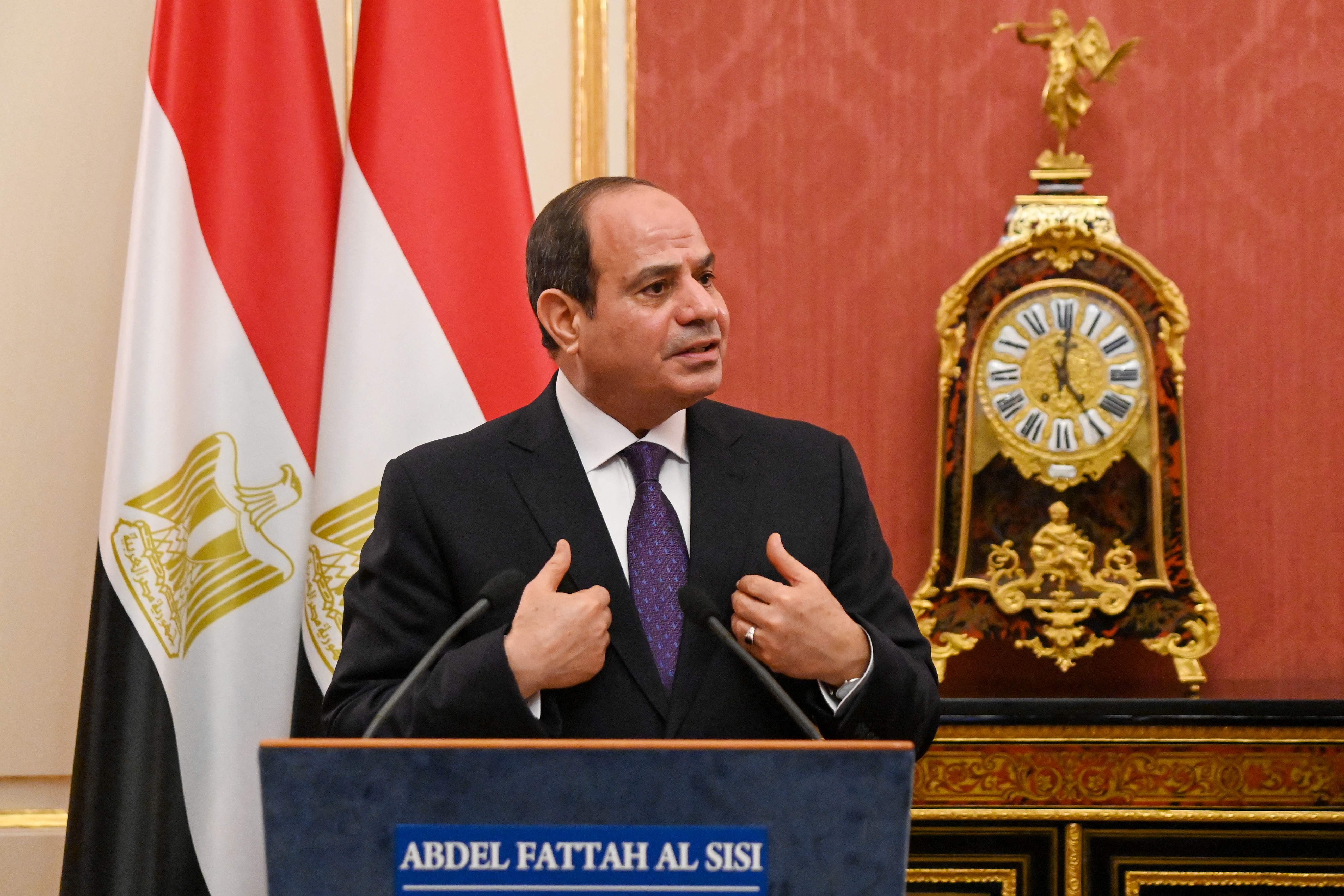 Presiden Mesir Abdel Fattah Al-Sisi