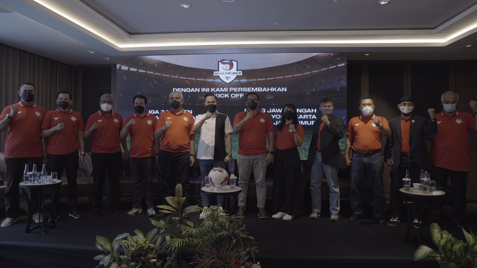 Peduli Sepak Bola Nasional, MS Glow For Men Ikut Sponsori Liga 3
