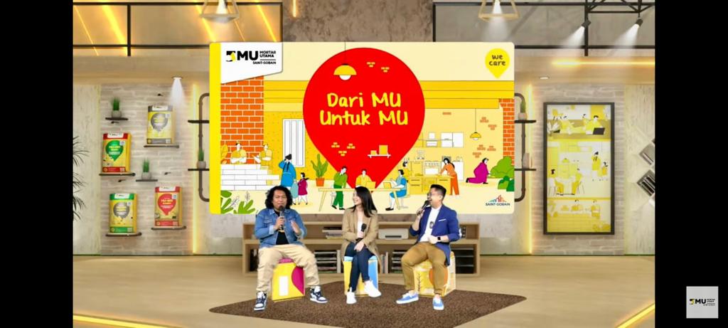 Acara peluncurkan logo dan kemasan baru MU.