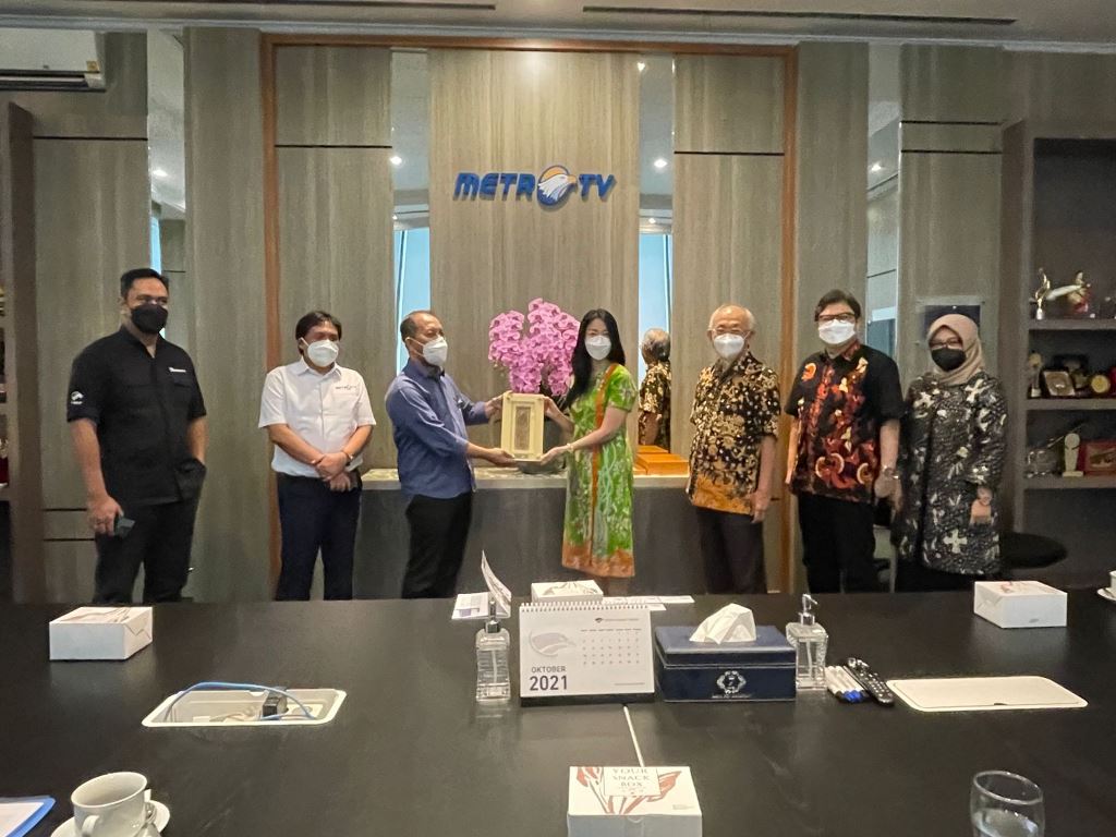 Metro TV dan Swiss German University (SGU) membahas rencana kerja sama terkait program beasiswa.