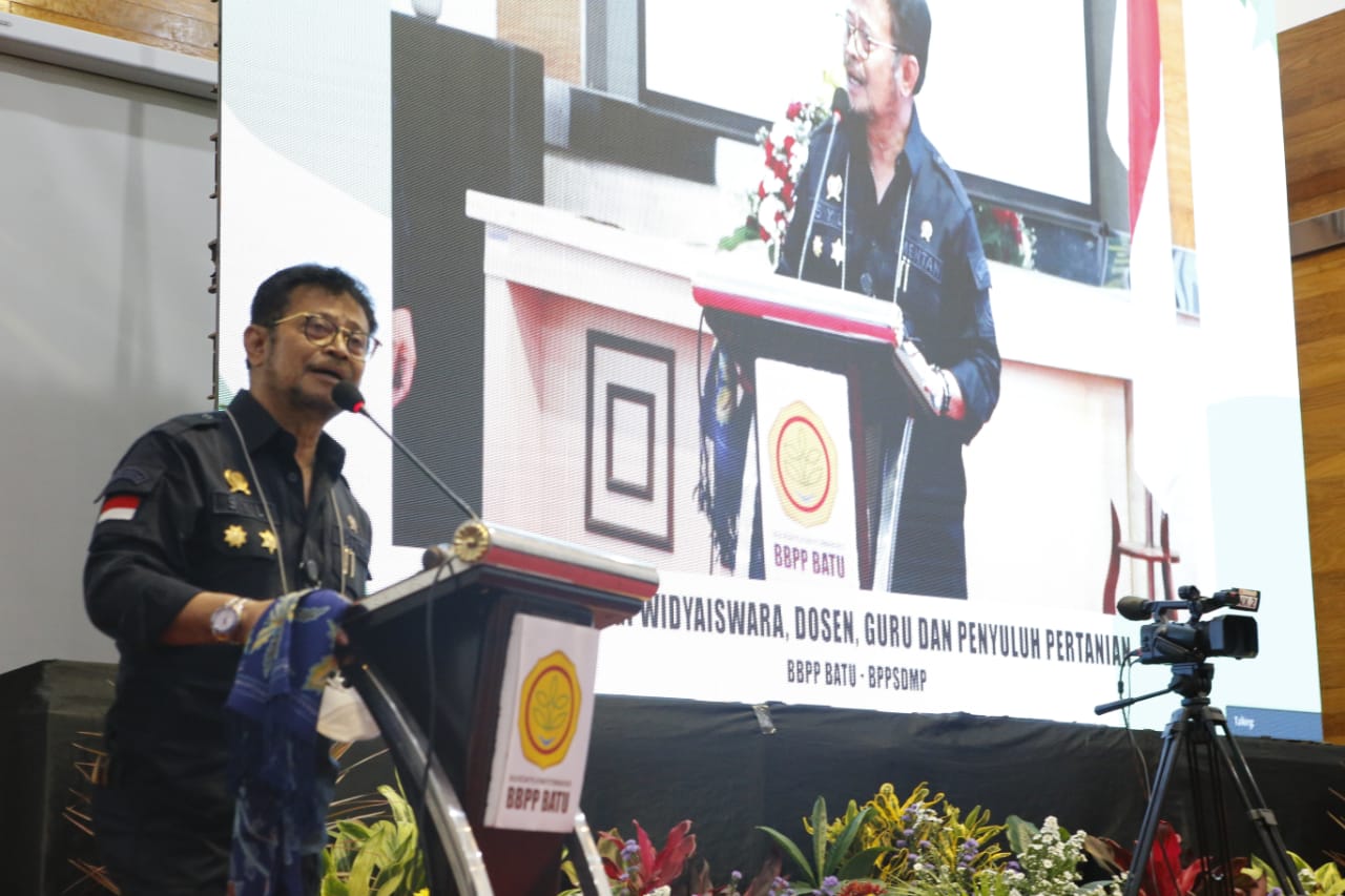 Mentan Pertanian Syahrul Yasin Limpo. 