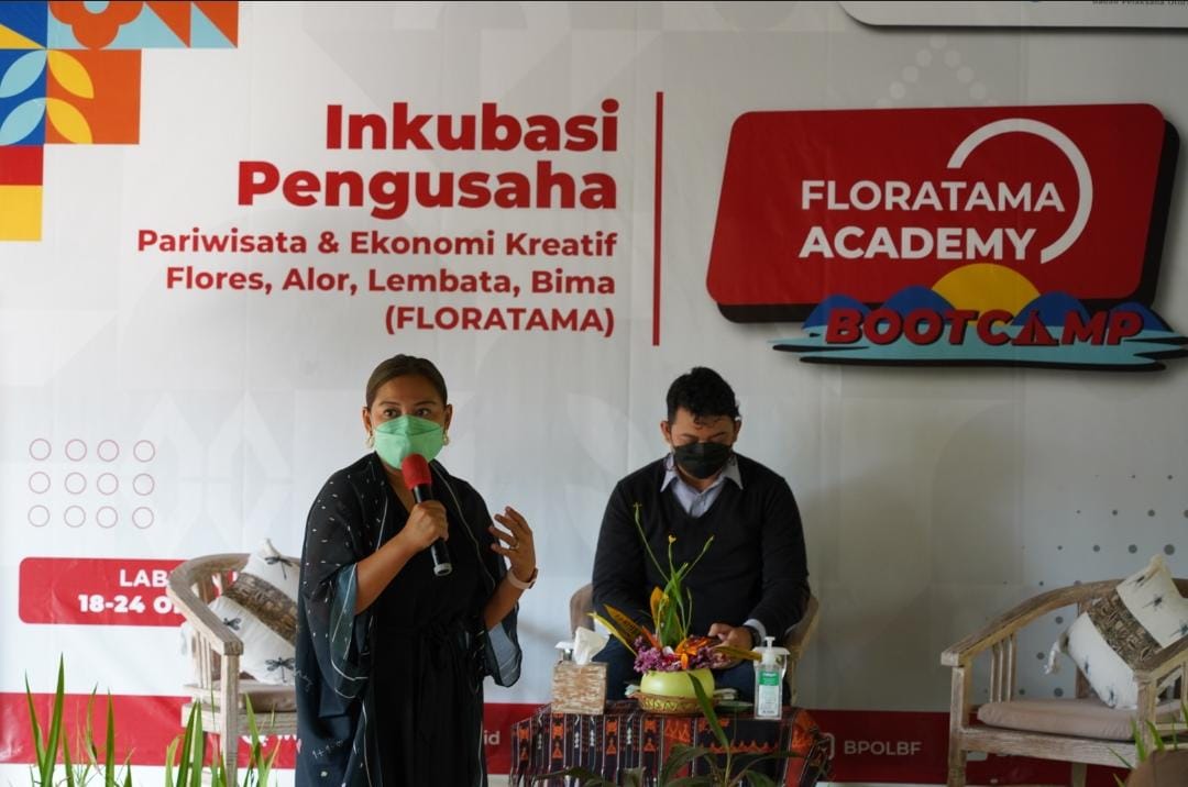 Sebanyak 12 UMKM yang lolos ke tahap Bootcamp Floratama Academy.