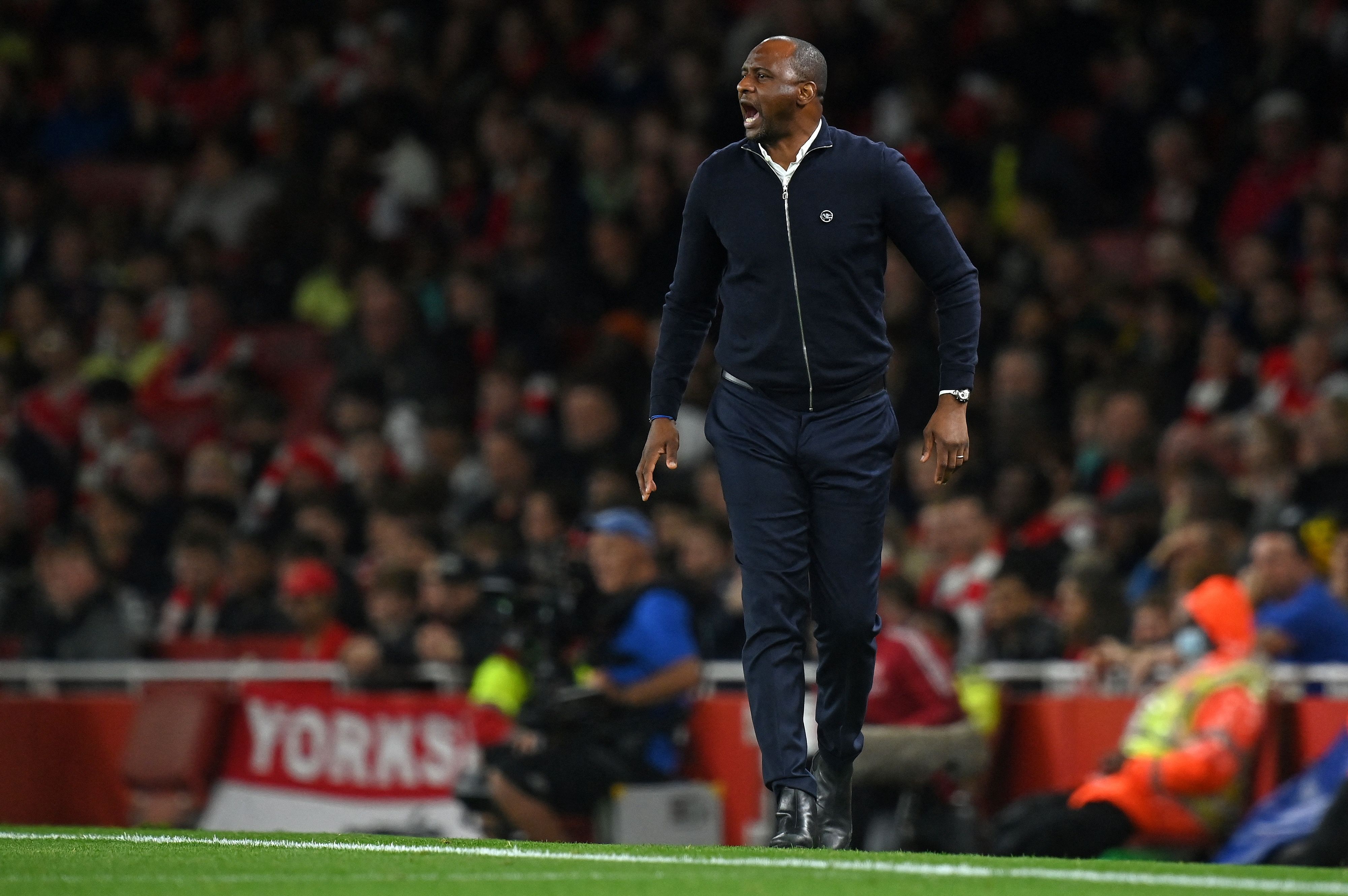 Vieira Kecewa Palace Gagal Menang di Markas Arsenal