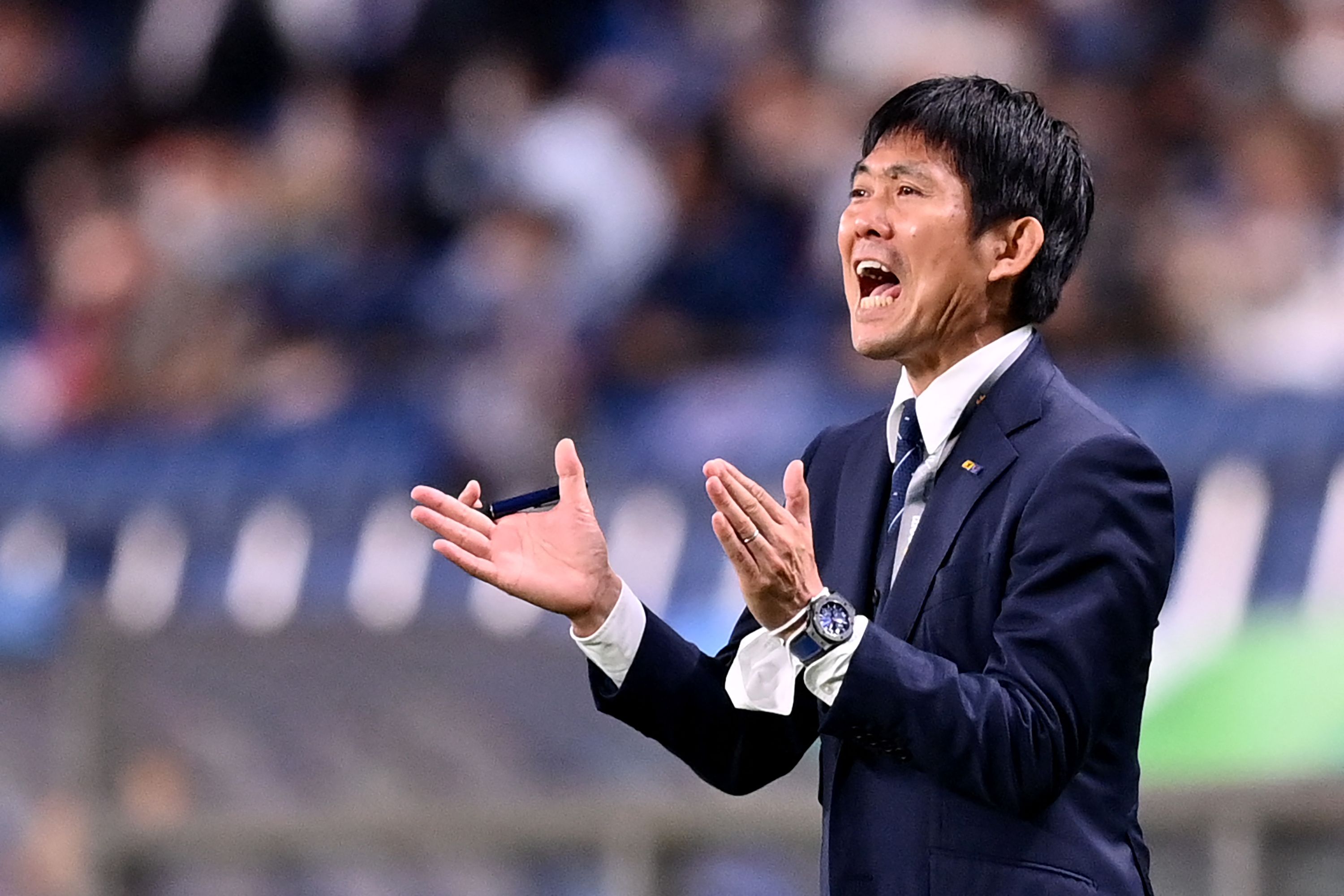Pelatih timnas Jepang Hajime Moriyasu