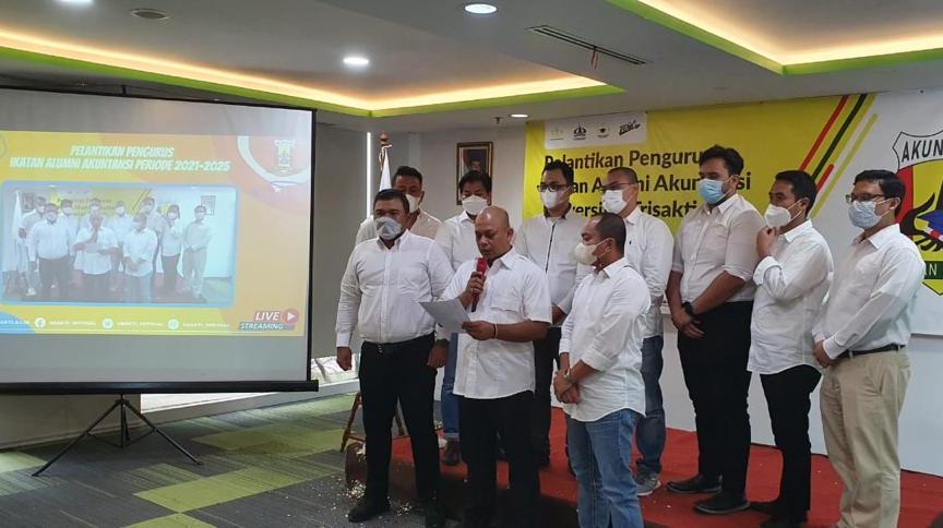 Ikatan Alumni Akuntansi Universitas Trisakti (IKA AK Usakti) menggelar Pelantikan Pengurus Periode 2021 – 2024.