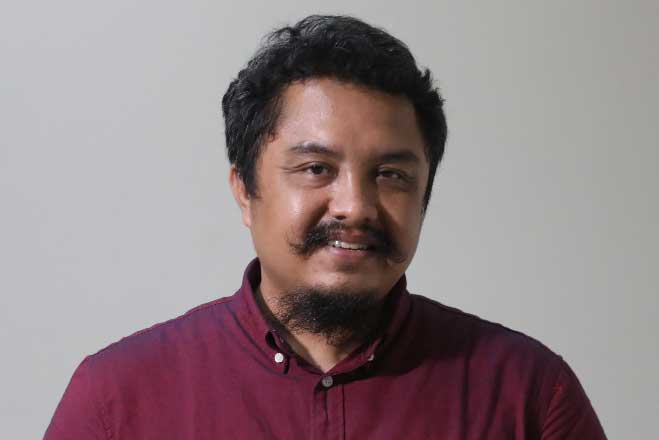 Jurnalis Media Indonesia Akhmad Mustain