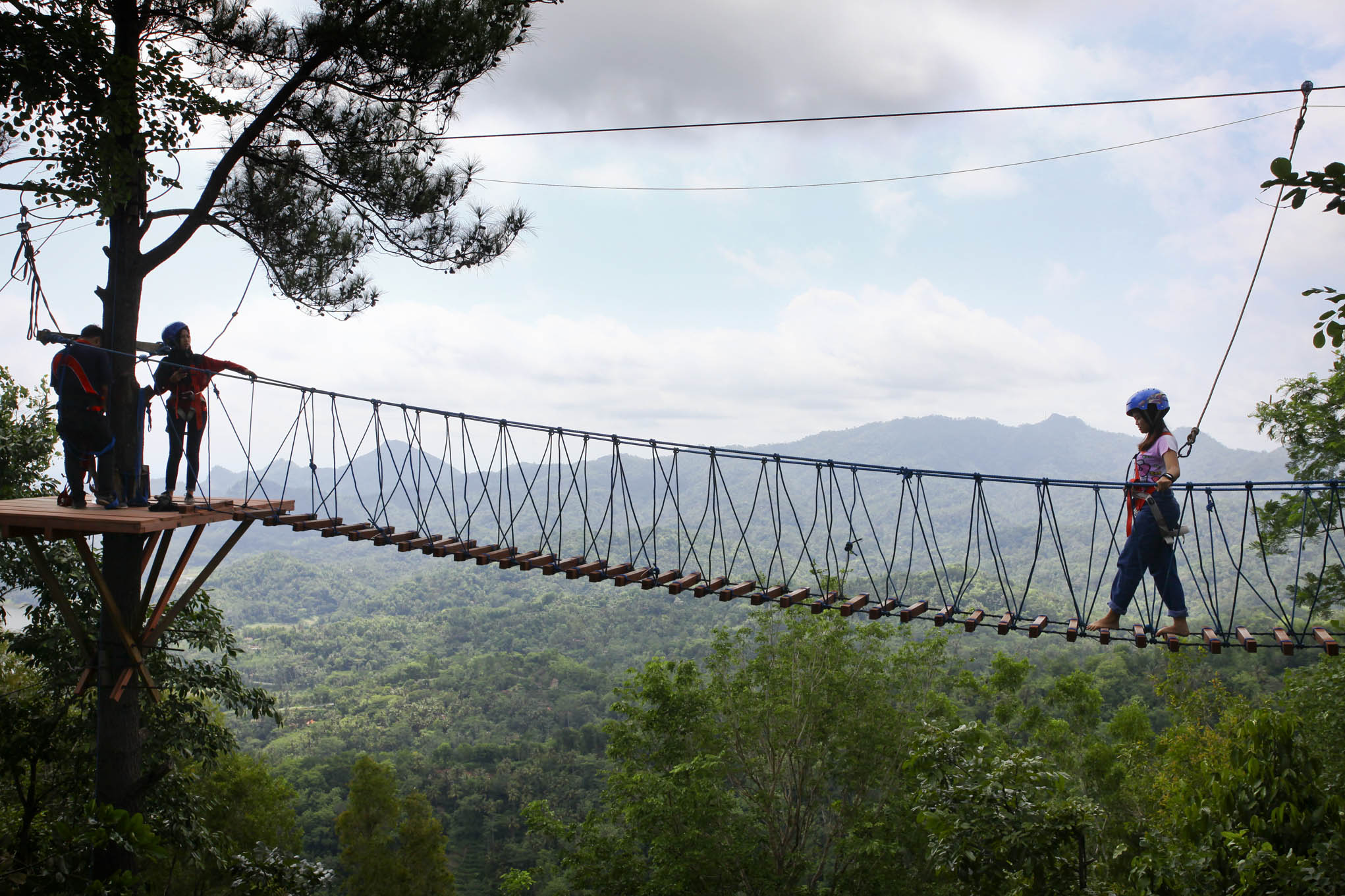 Ekowisata Kalibiru, Menuai Rezeki dari Hutan Lestari