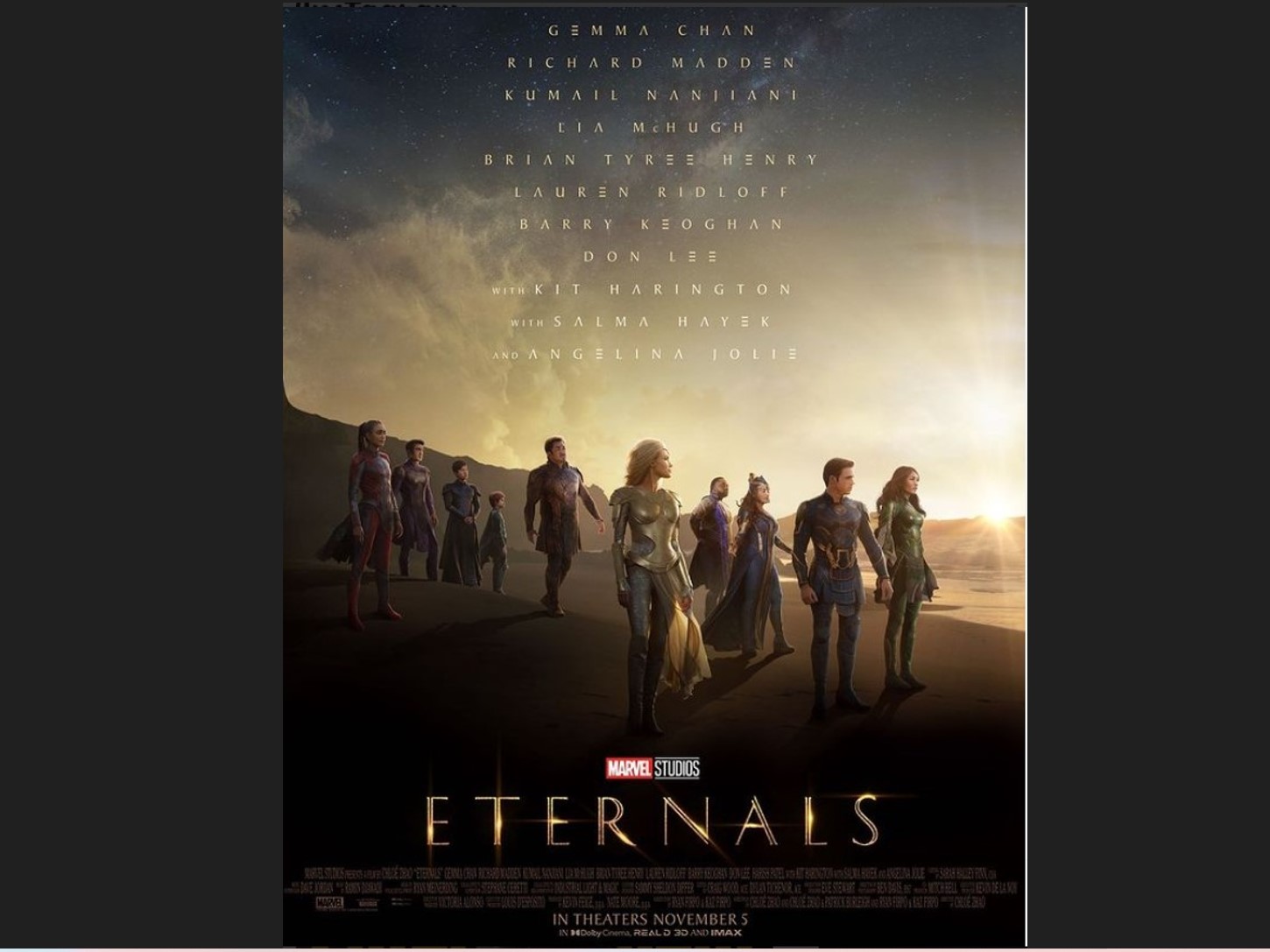 Poster film Eternals