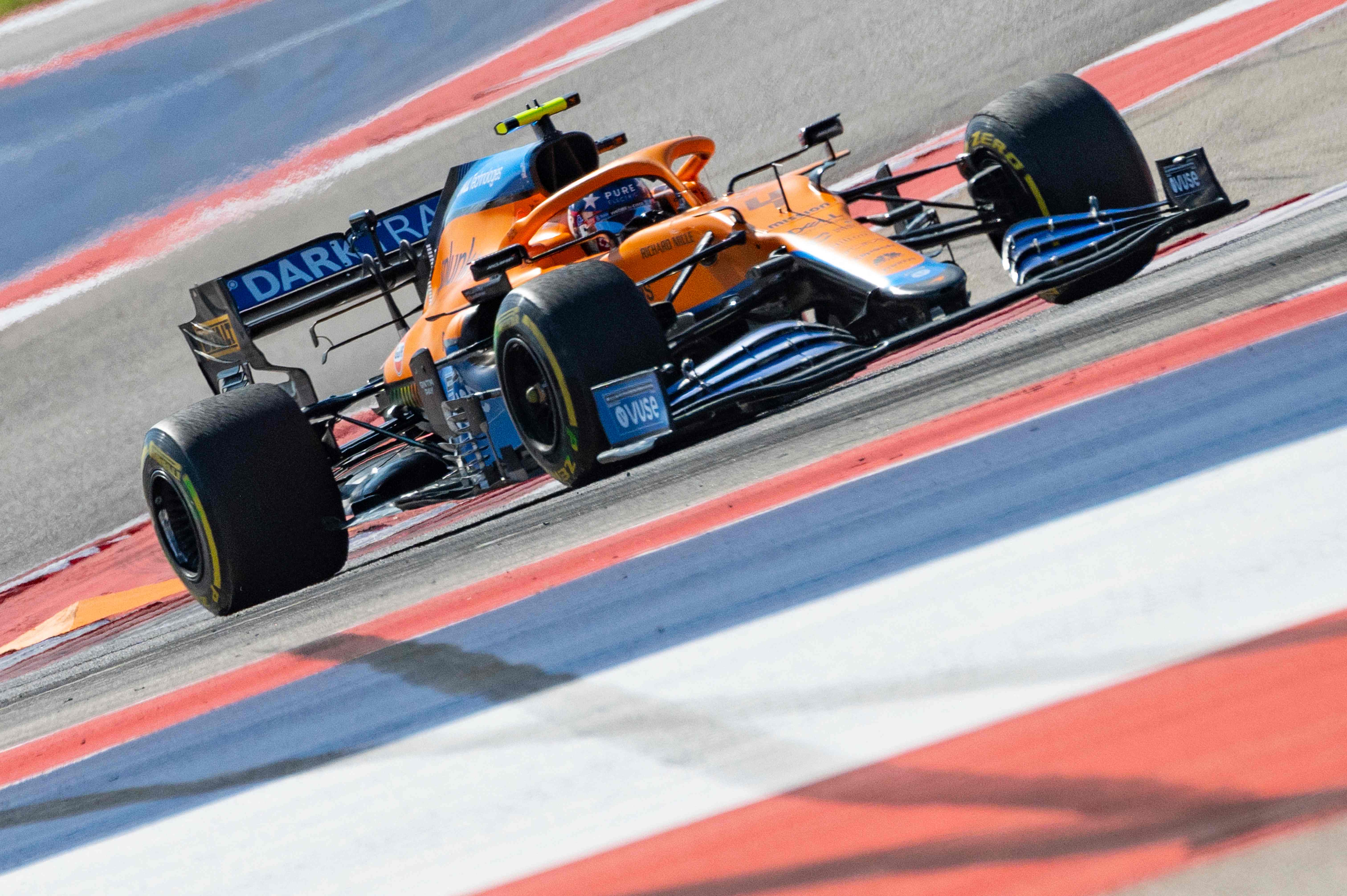 Pembalap McLaren Lando Norris