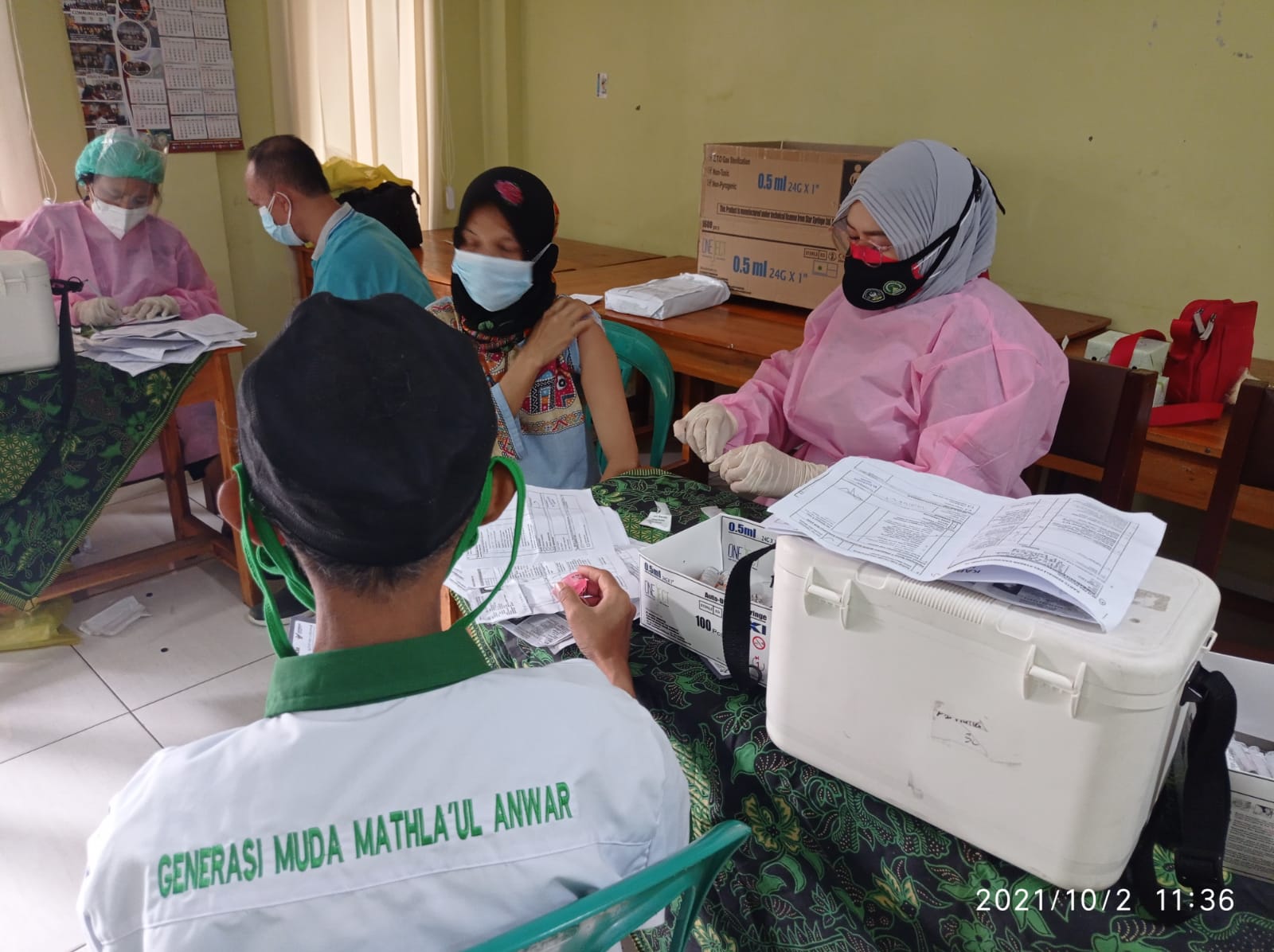 Pekan ini Markas Besar Polri dan DPP Gema Mathla'ul Anwar berhasil menuntaskan program serbuan vaksinasi tahap kedua di Kota Tangerang dan K