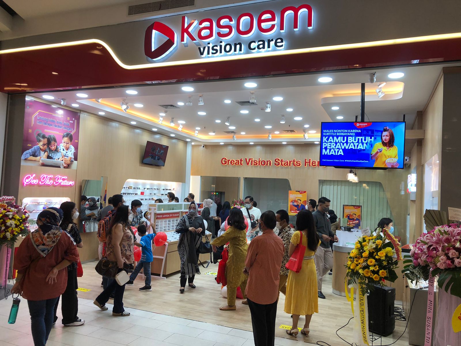 gerai Kasoem Vision Care di Gandaria City