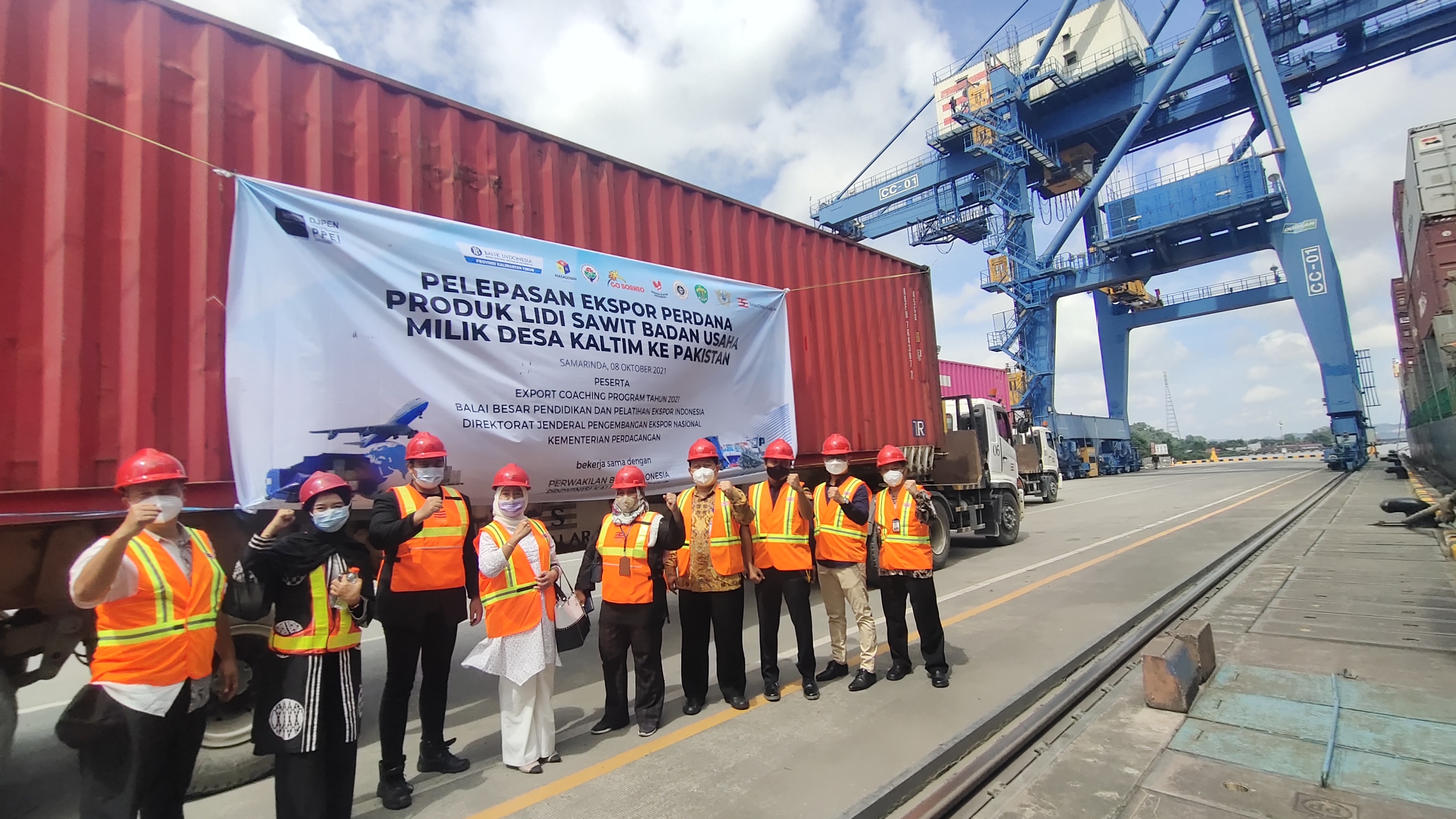 Pelepasan ekspor Lidi Sawit ke Pakistan