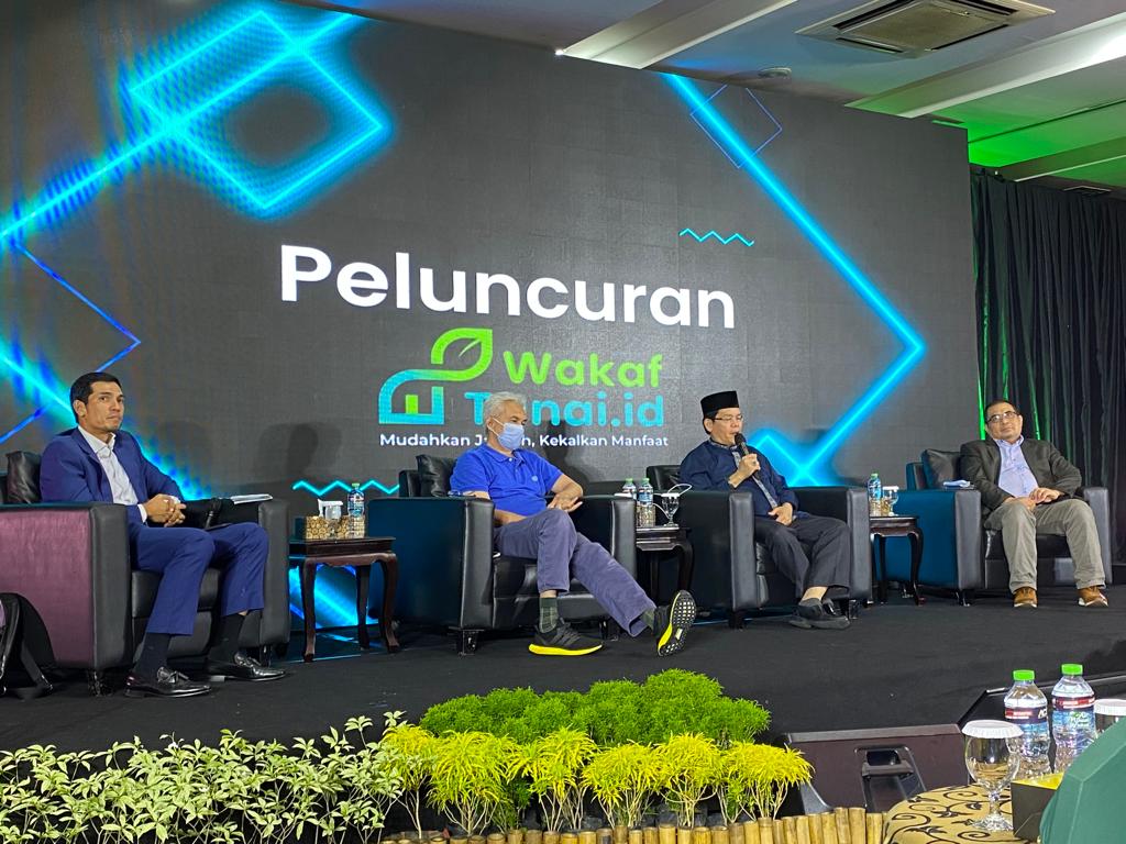 Acara Peluncuran Wakaftunai.id di Menara 165, Jakarta Selatan.