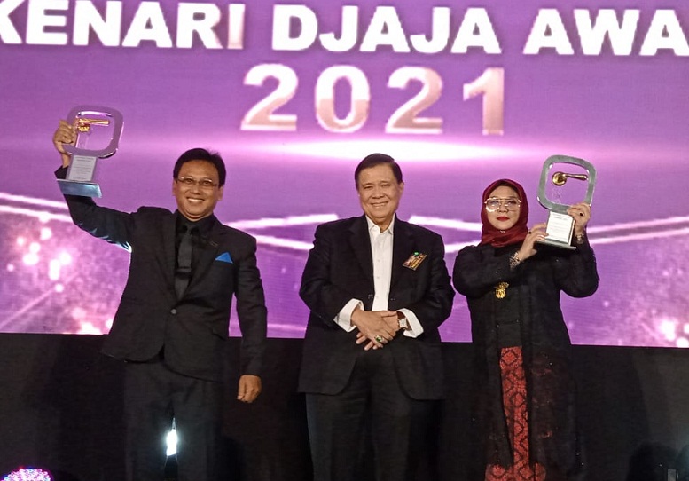 Acara Kenari Djaja Award 2021 berlangsung di Jakarta, Jumat (15/10).   