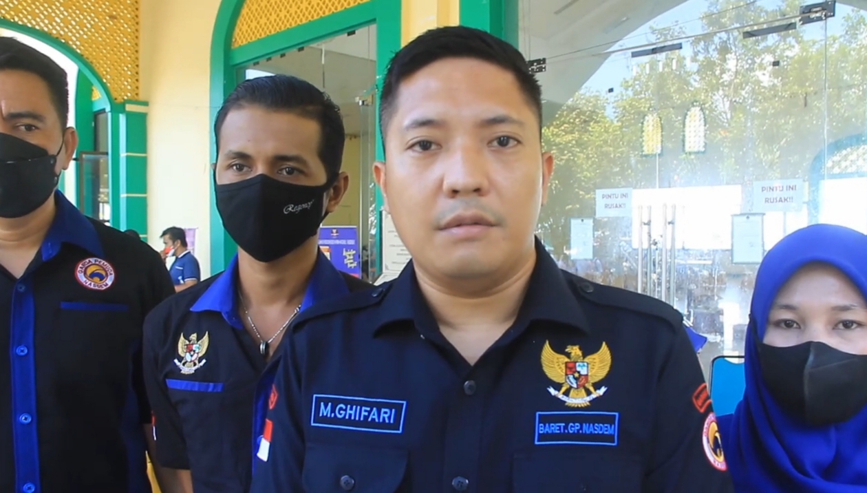 Ketua DPW Garda Pemuda Nasdem Maluku Utara Muhammad Ghifari Bopeng