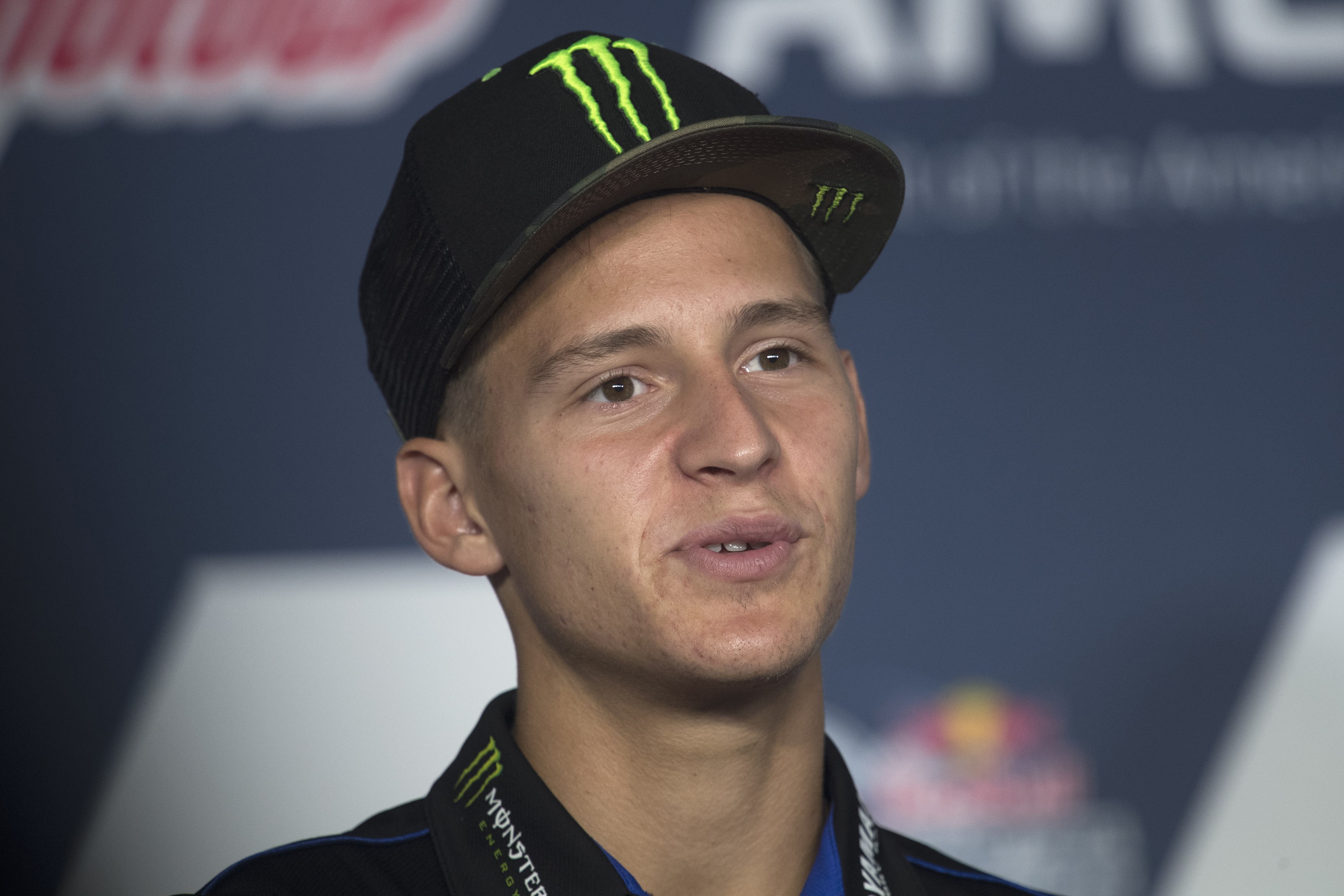 Pembalap MotoGP tim Monster Energy Yamaha, Fabio Quartararo.