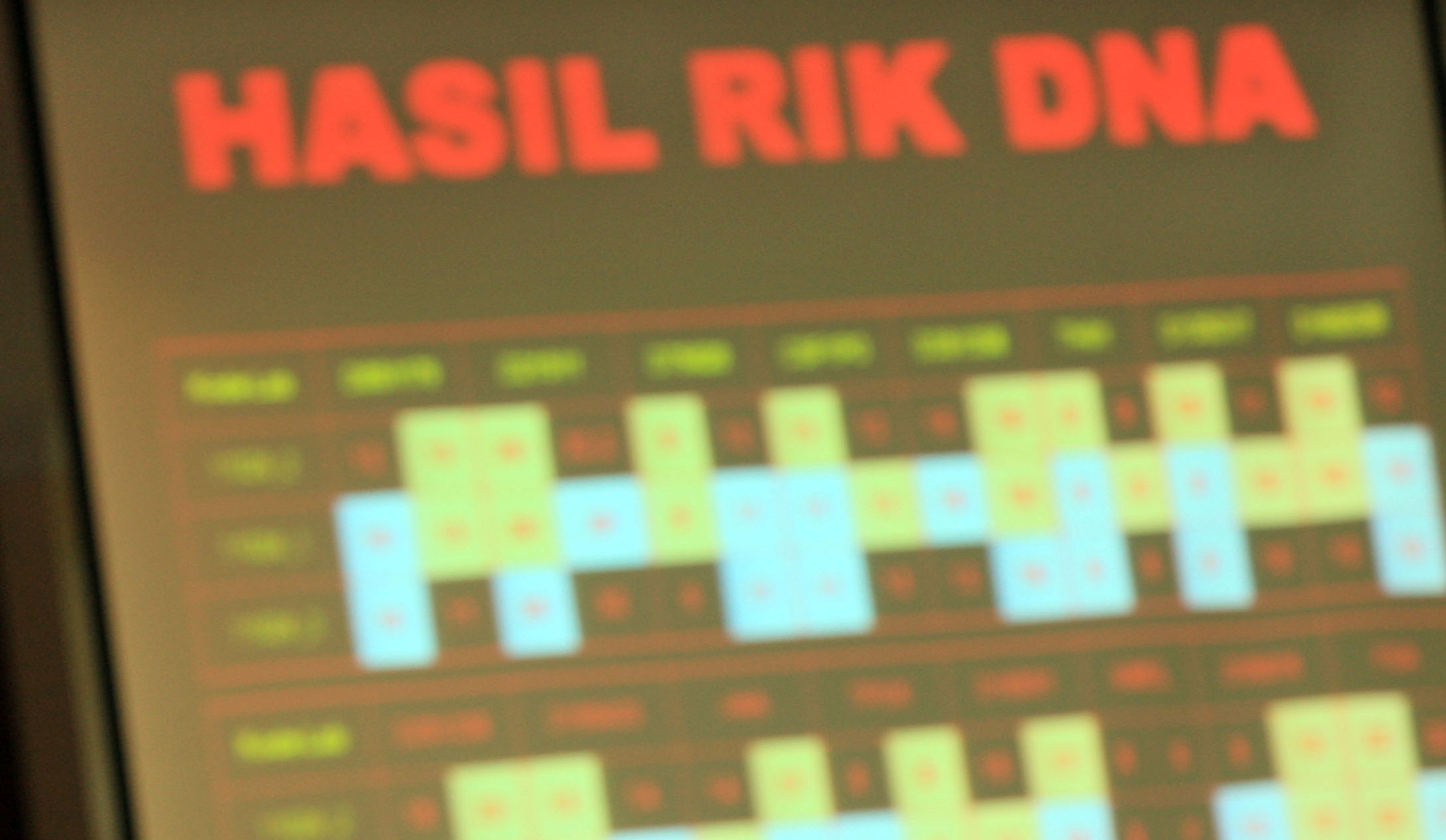 DNA dan RNA sama-sama membawa informasi genetik manusia.